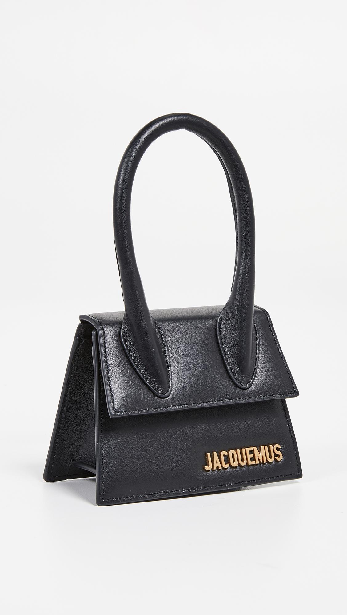 Jacquemus Le Porte Azur Leather Mini Bag - Brown Mini Bags, Handbags -  WJQ37111