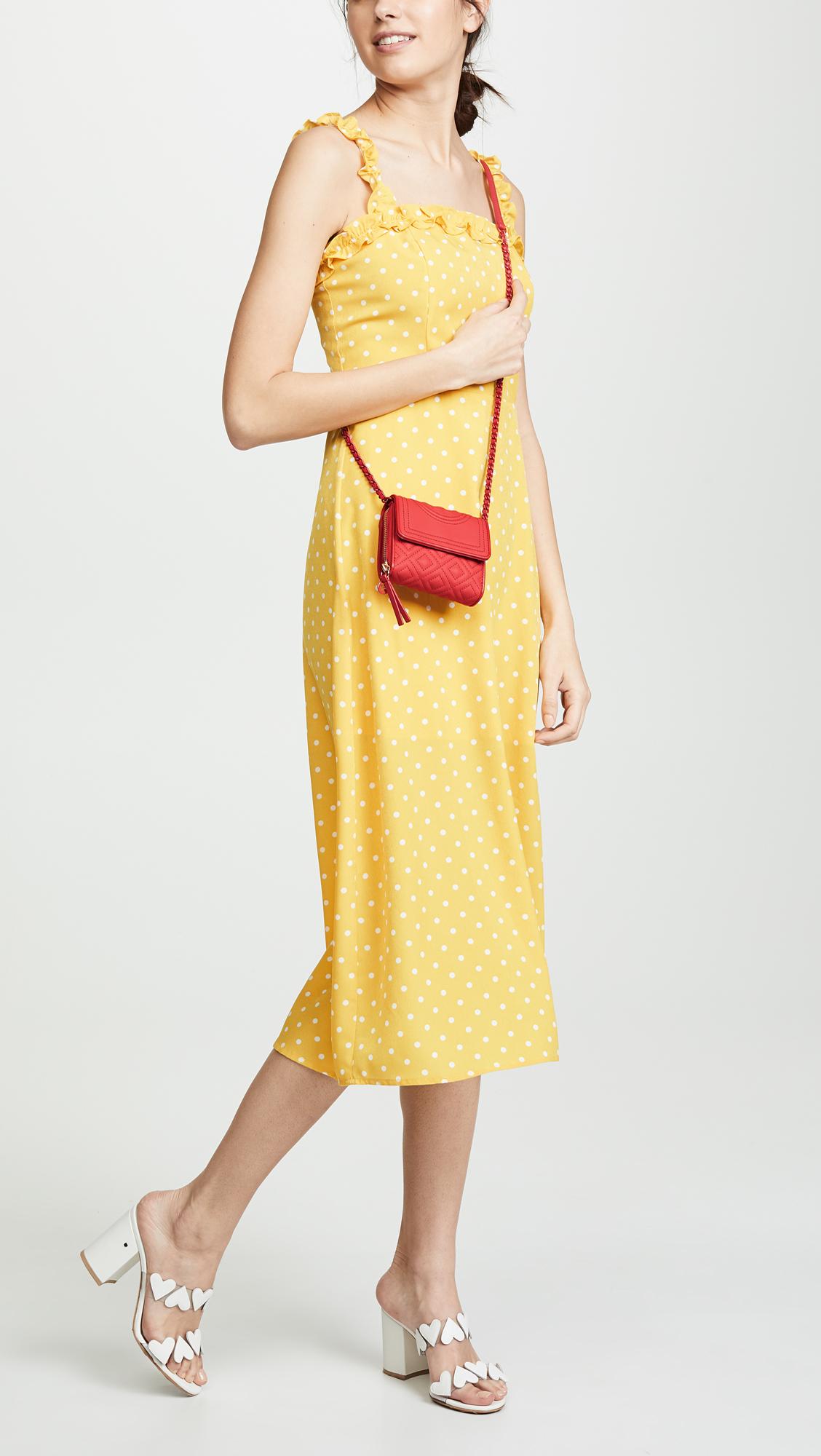 fleming matte mini chain wallet