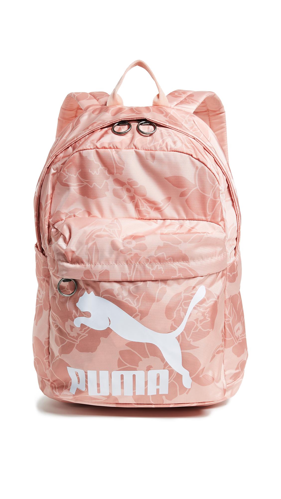 PUMA Originals Backpack Rucksack in Pink | Lyst