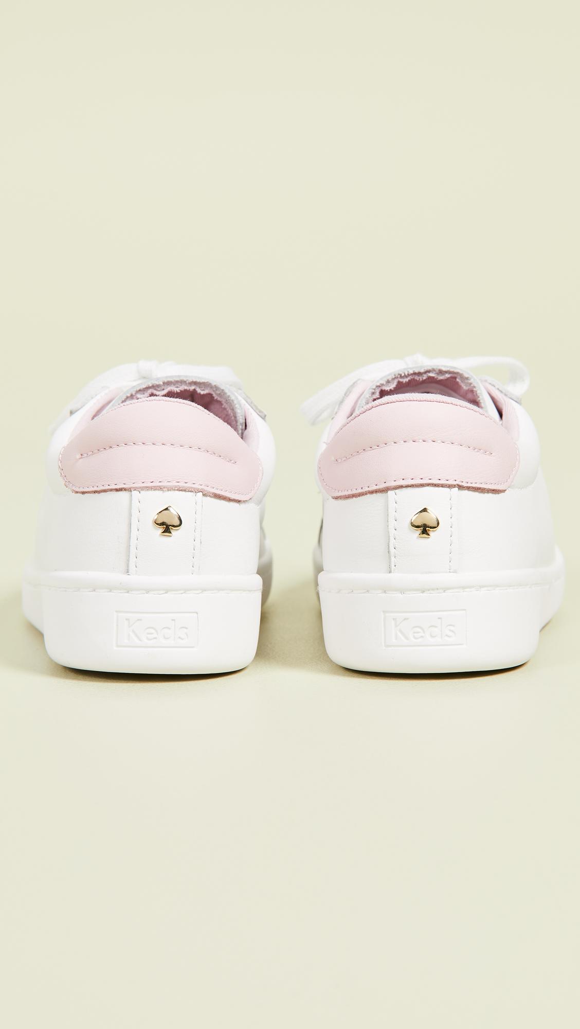 Keds X Kate Spade Ace Lips/hearts Sneakers in White | Lyst