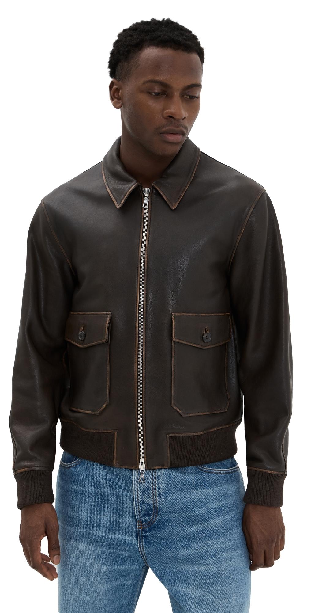 Officine Generale Leather jackets for Men | Online Sale up