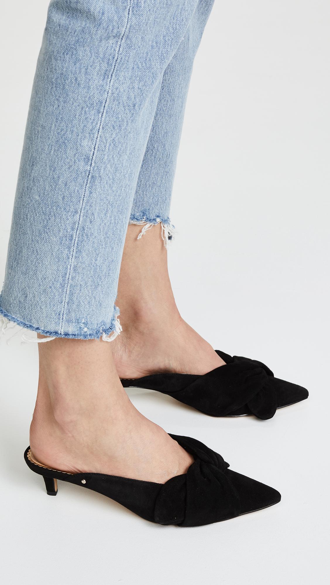 sam edelman laney kitten heel mule