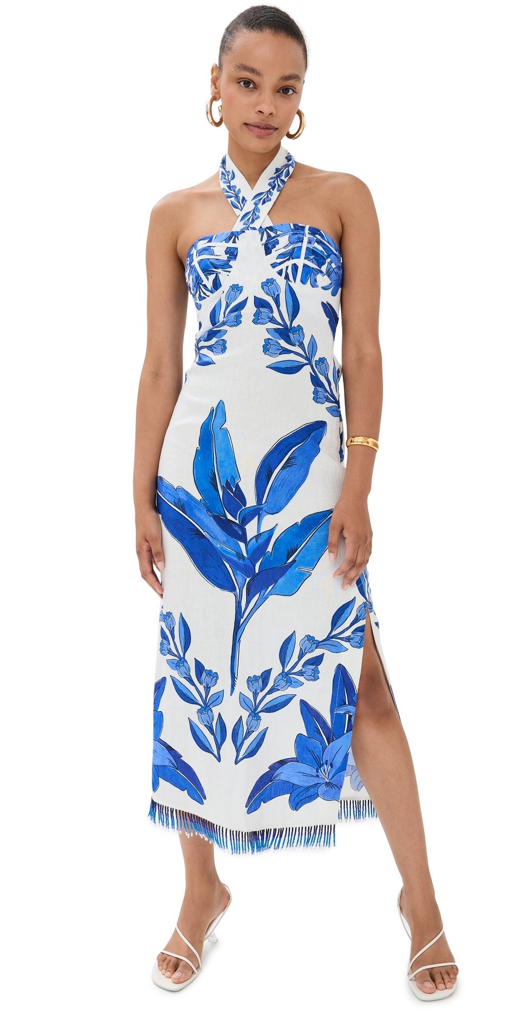 FARM Rio Off- Yard Sleeveless Maxi Dress, Yard Off in Blue | Lyst Canada