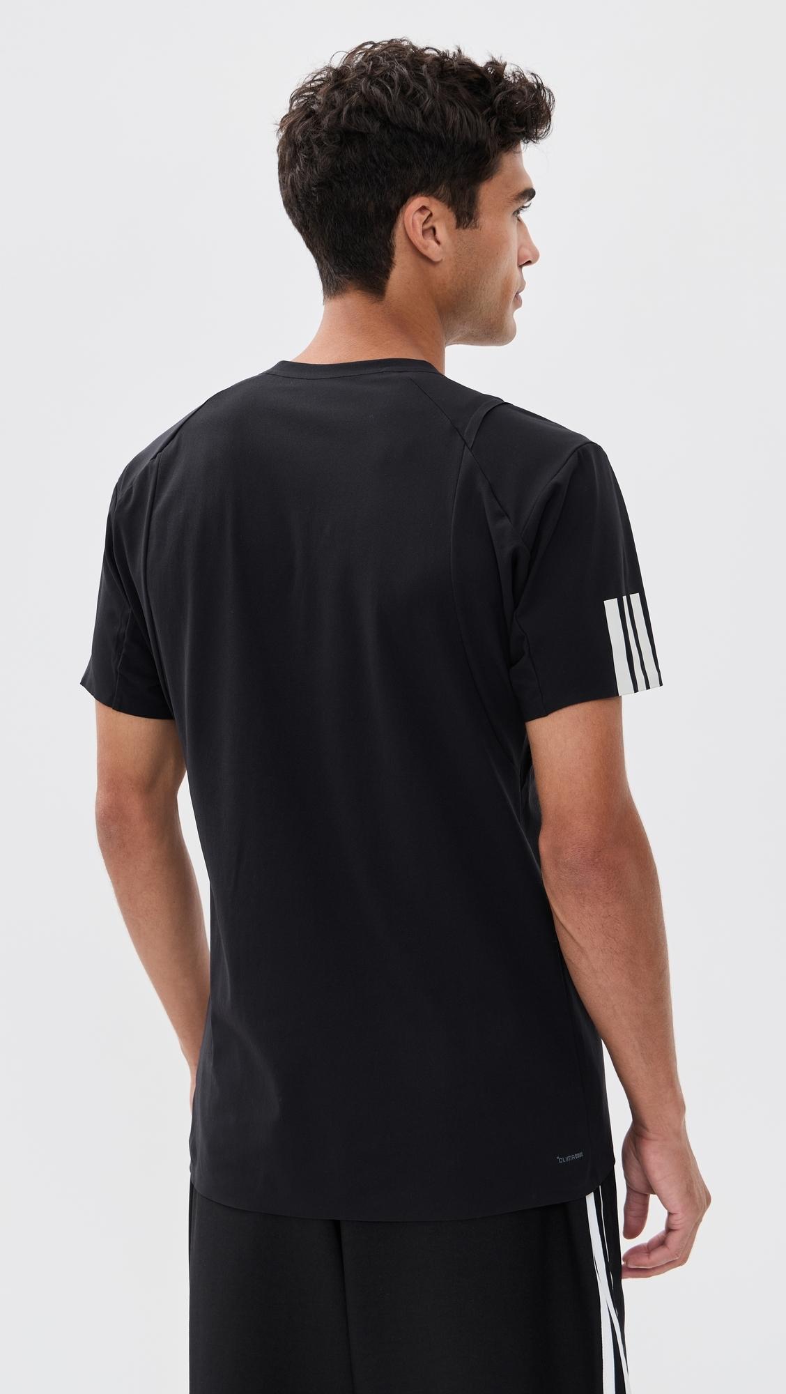 Tシャツ・カットソー Y-3 MAN REGULAR SHORT SLEEVES TEE Y-3 Men's Relaxed Short Sleeve T-Shirt in Black Y-3