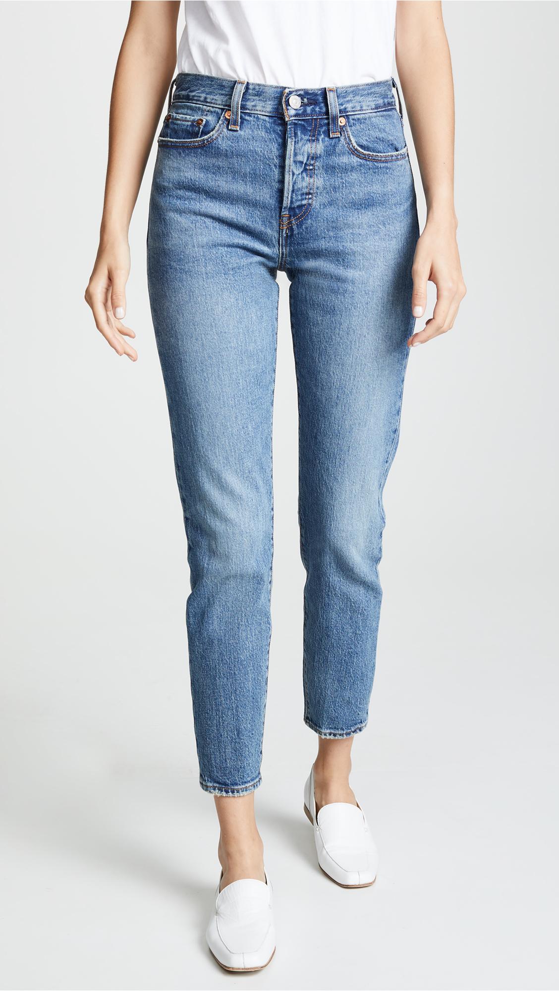 Top 56+ imagen levi’s blue wedgie icon jeans