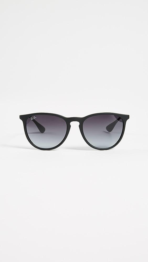 Ray-Ban Rb4171 Erika Sunglasses in Black | Lyst