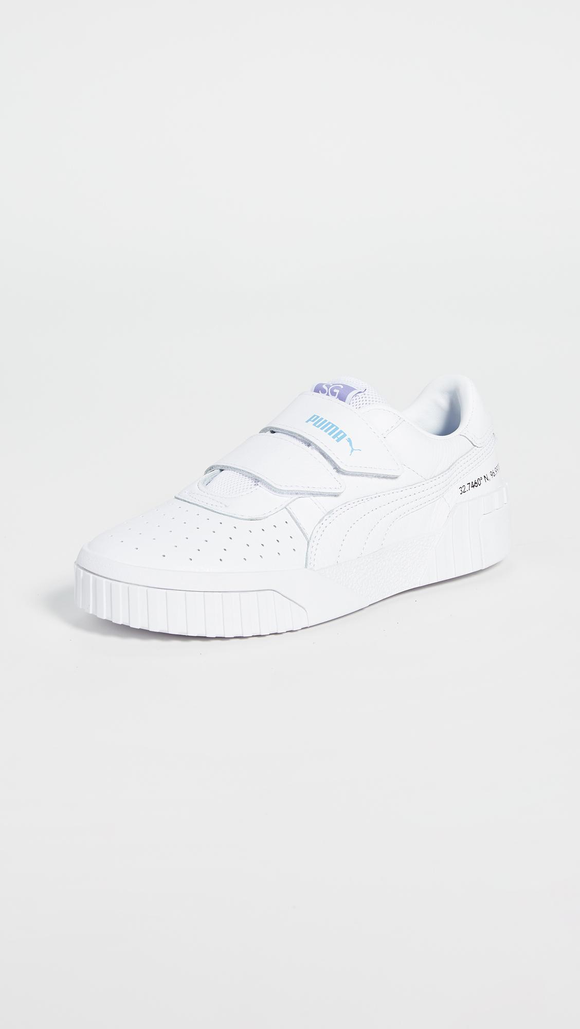 selena gomez white puma sneakers