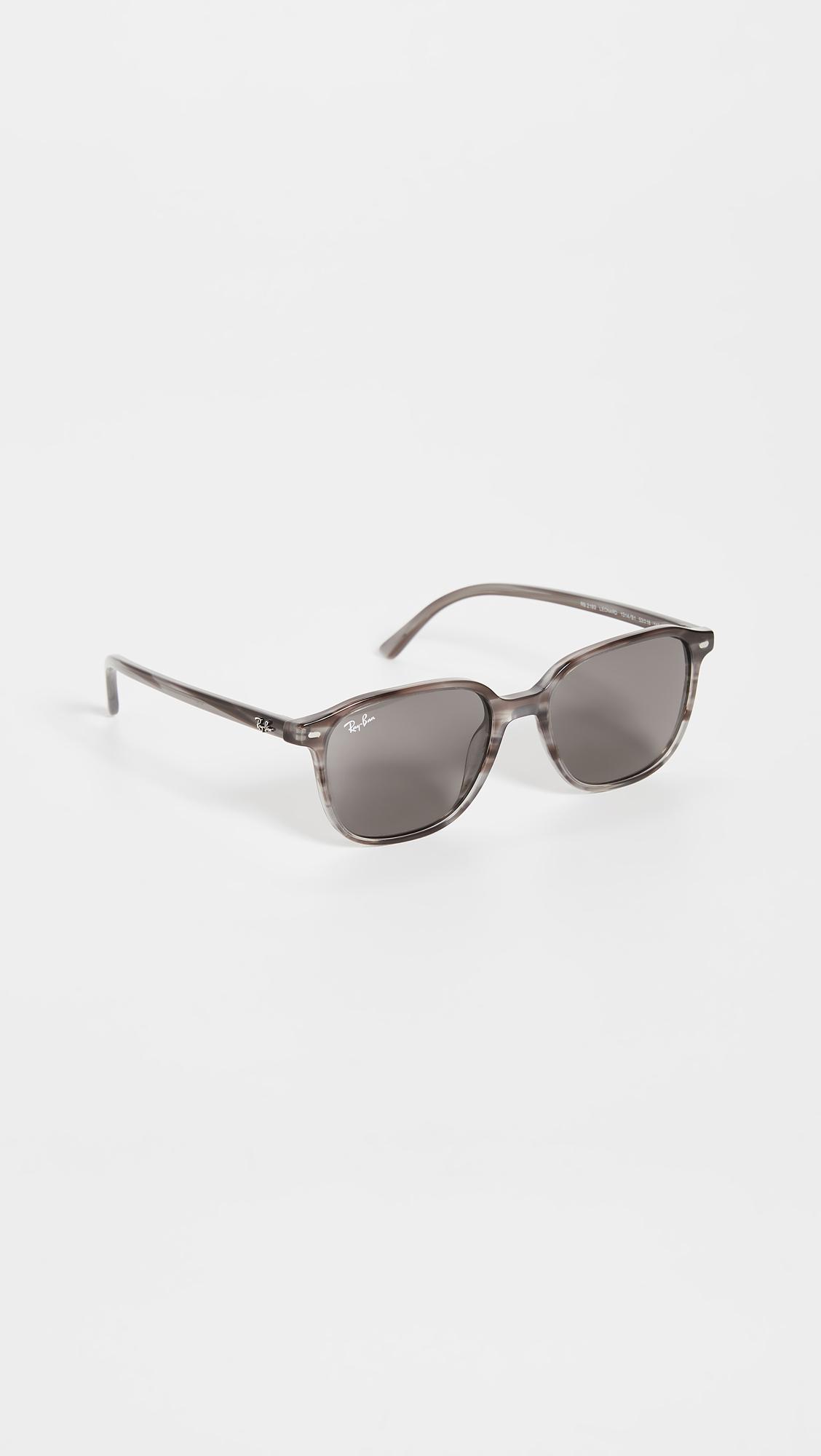 Ray-Ban 53 Leonard Sunglasses in Gray | Lyst