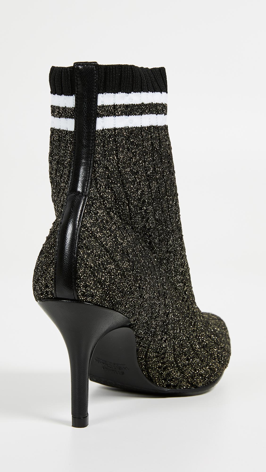 stuart weitzman waverly sock booties