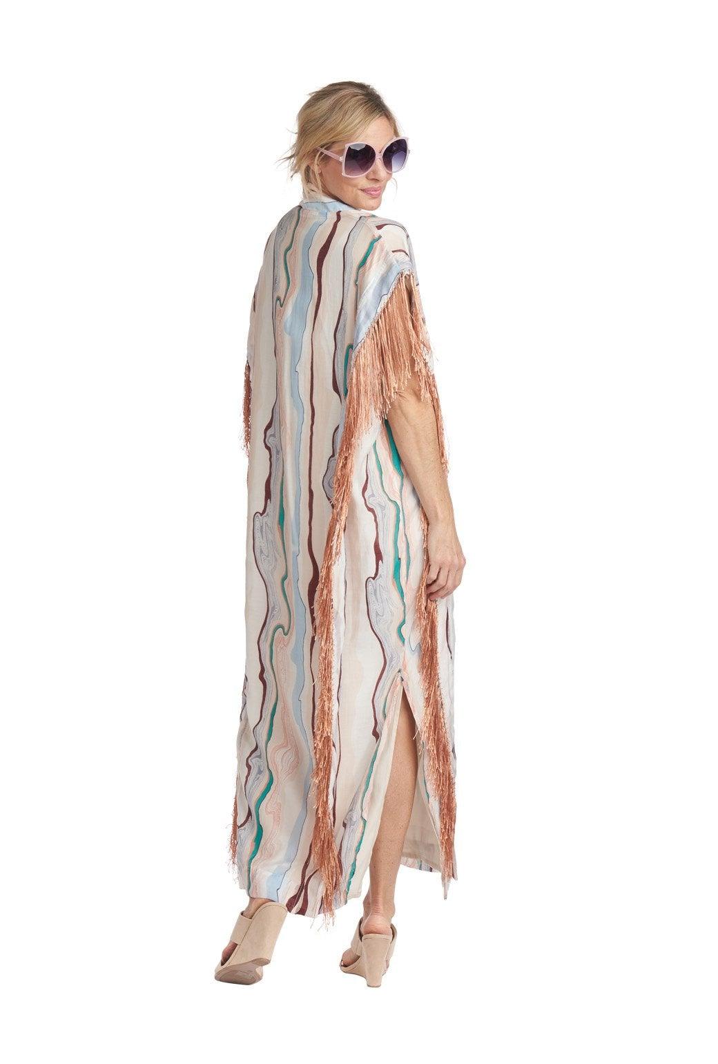 Buru White Label Watercolor Caftan Lyst