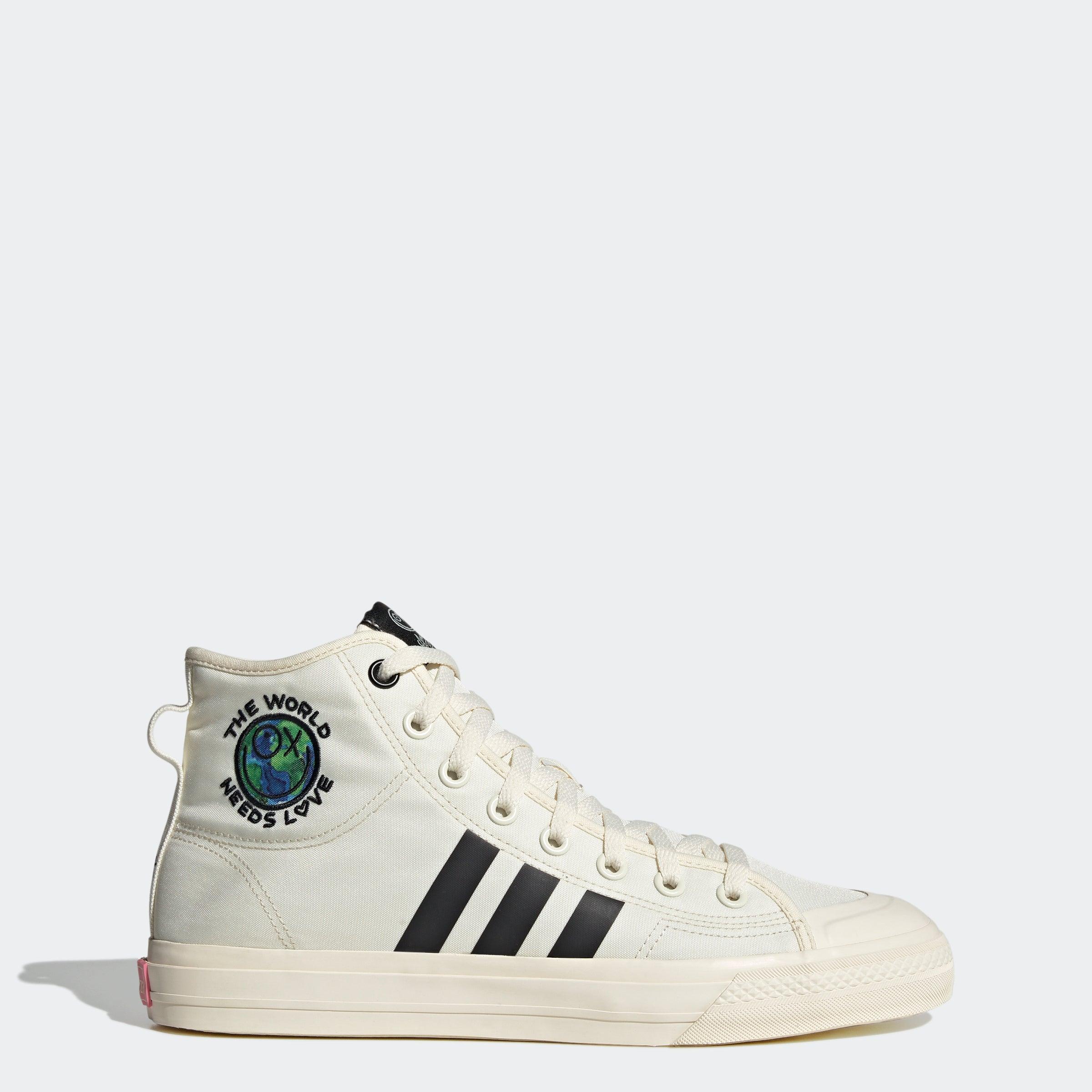 adidas Nizza Rf Hi Shoes in White for Men | Lyst