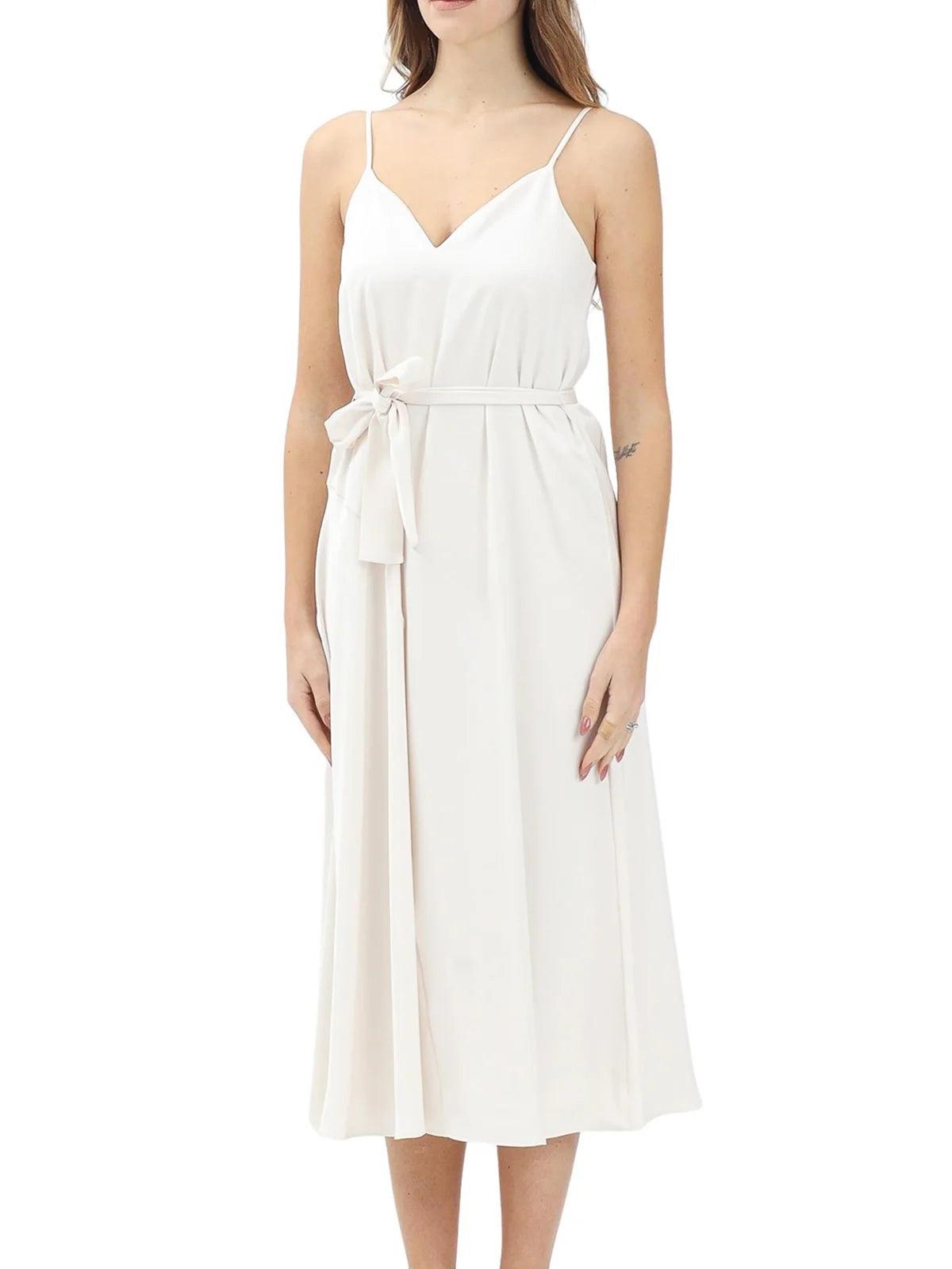 strapless open back dress Elliatt Darcy Puff Shoulder Gown in White – Suite 201 main image 0