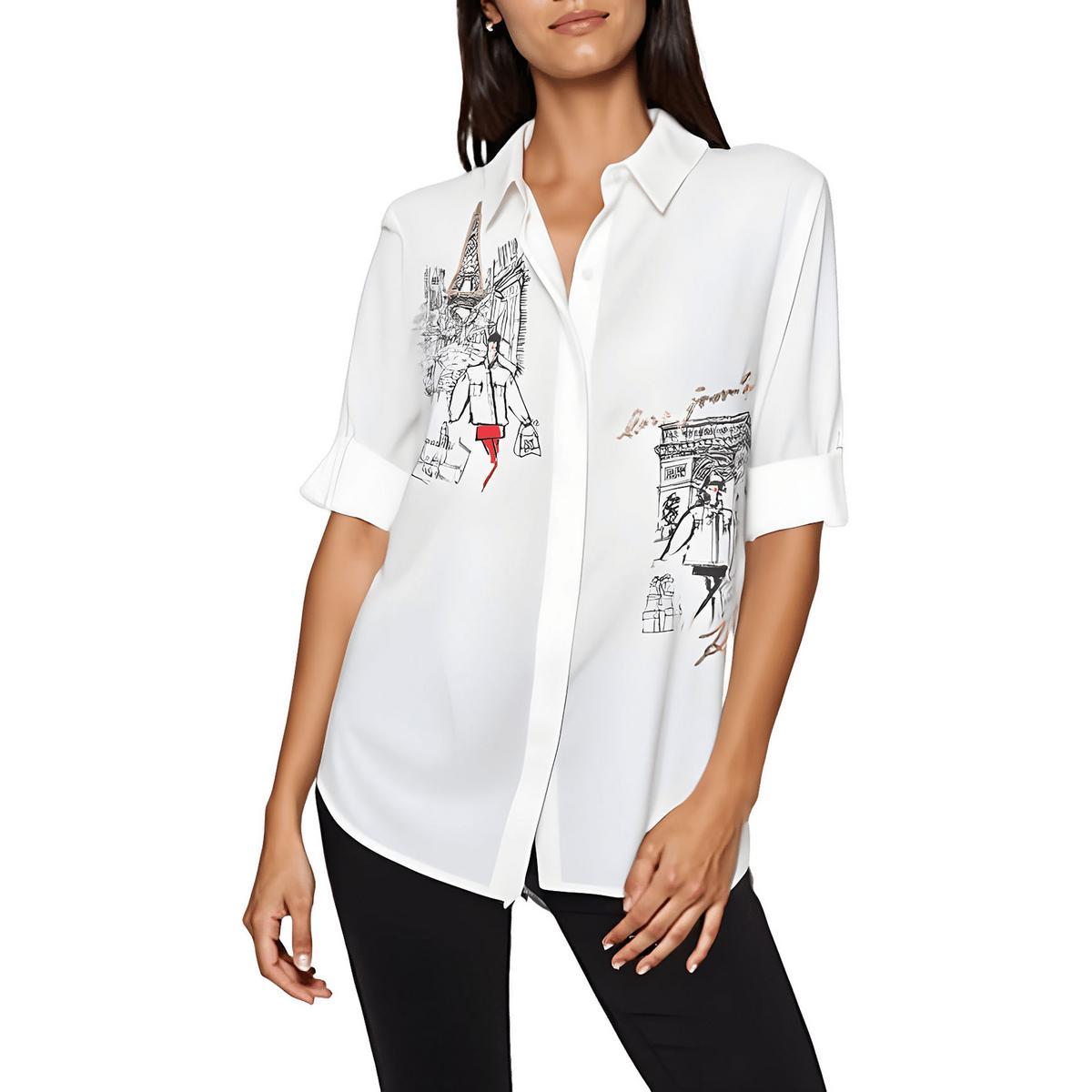 売れ筋商品|||カールラガーフェルド カットソー トップス レディース Women's Ruffled-Sleeve Lace Top White NWT Zara Women's White Poplin Top With Ruffles Size XS 2648