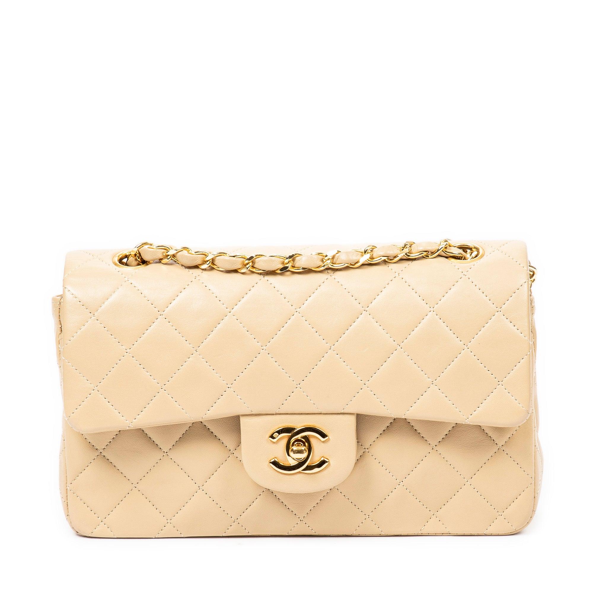 Chanel Classic Double Flap 23 in Natural