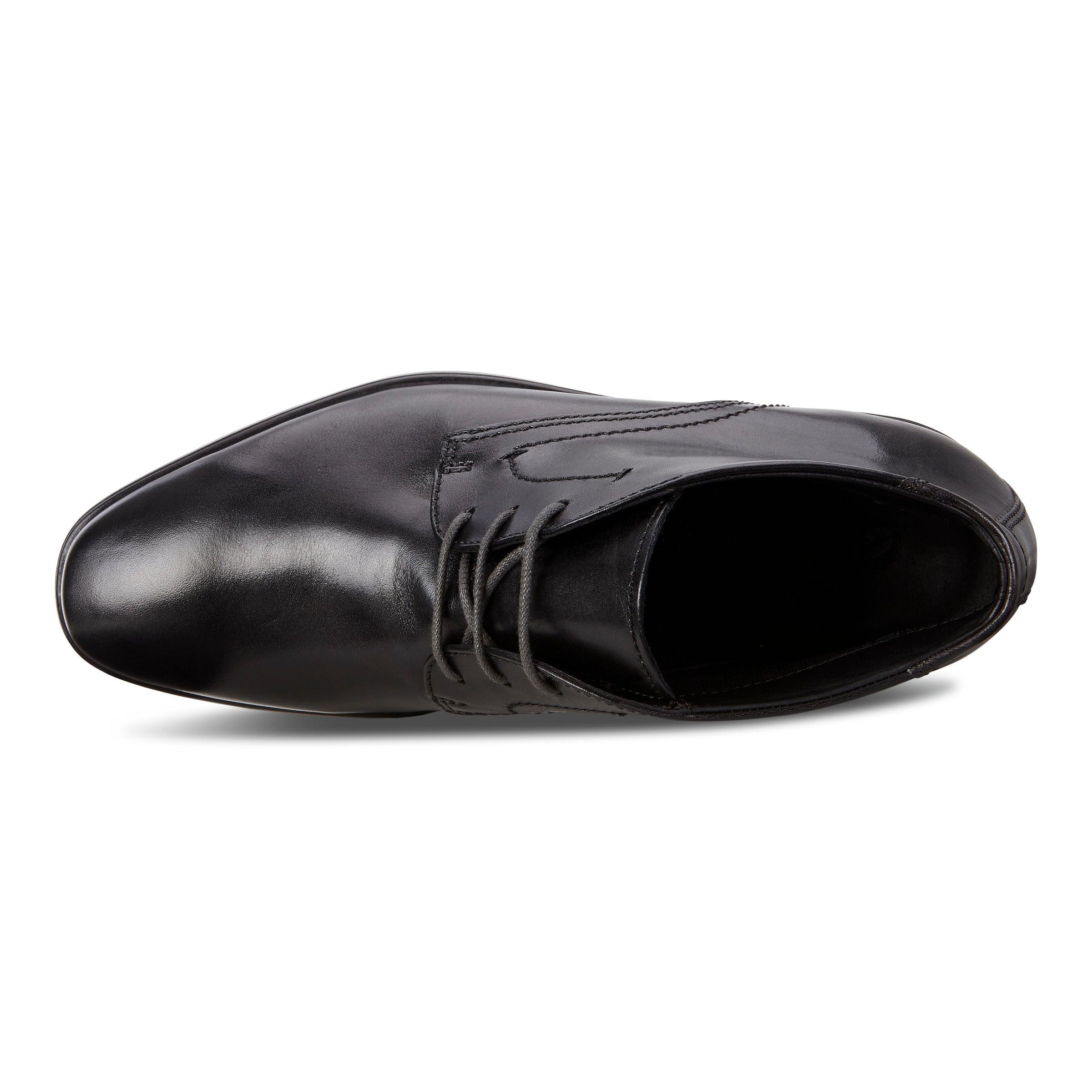 Ecco Leather Melbourne Dress Boot in Black for Men | Lyst