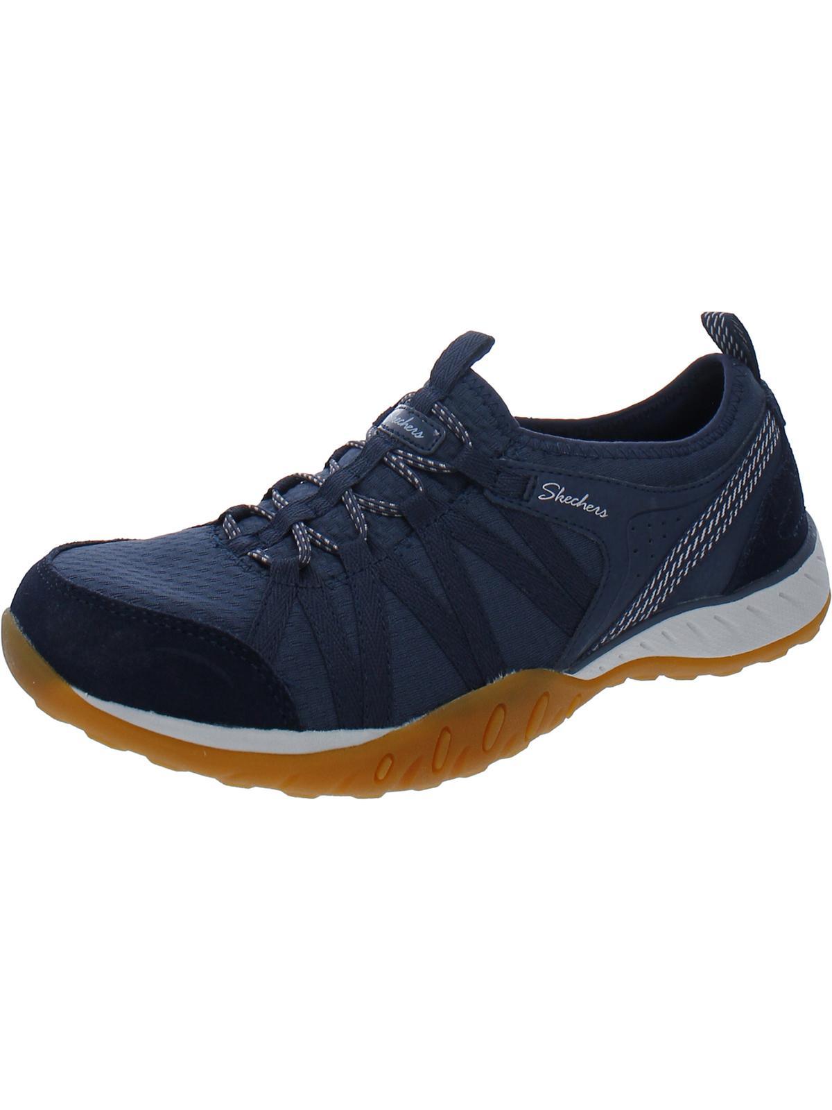Skechers Breathe Easy - Rugged Suede Slip Athletic And Training Shoes in Blue | Lyst