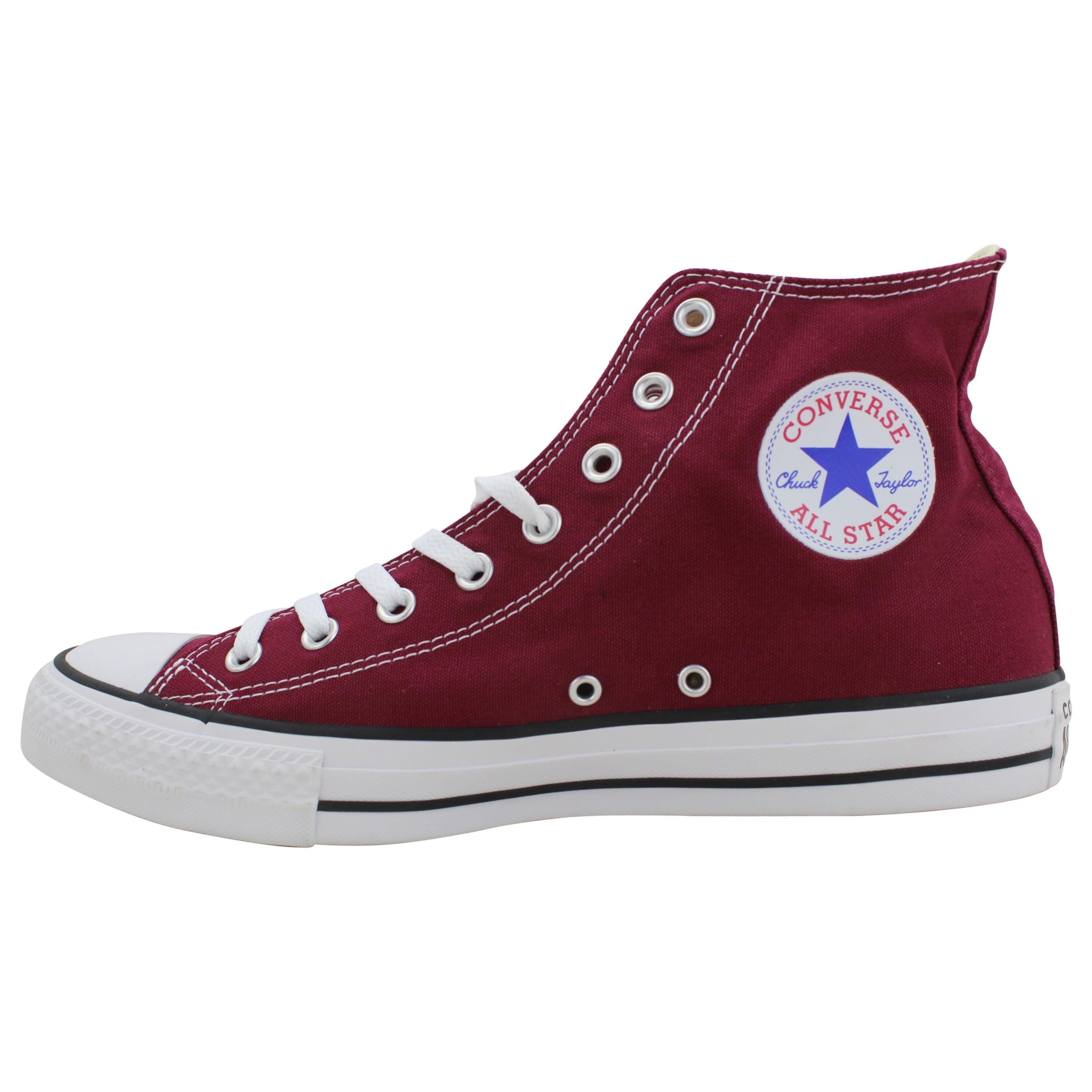 Converse All Star Hi Maroon/white M9613 in for Men | Lyst