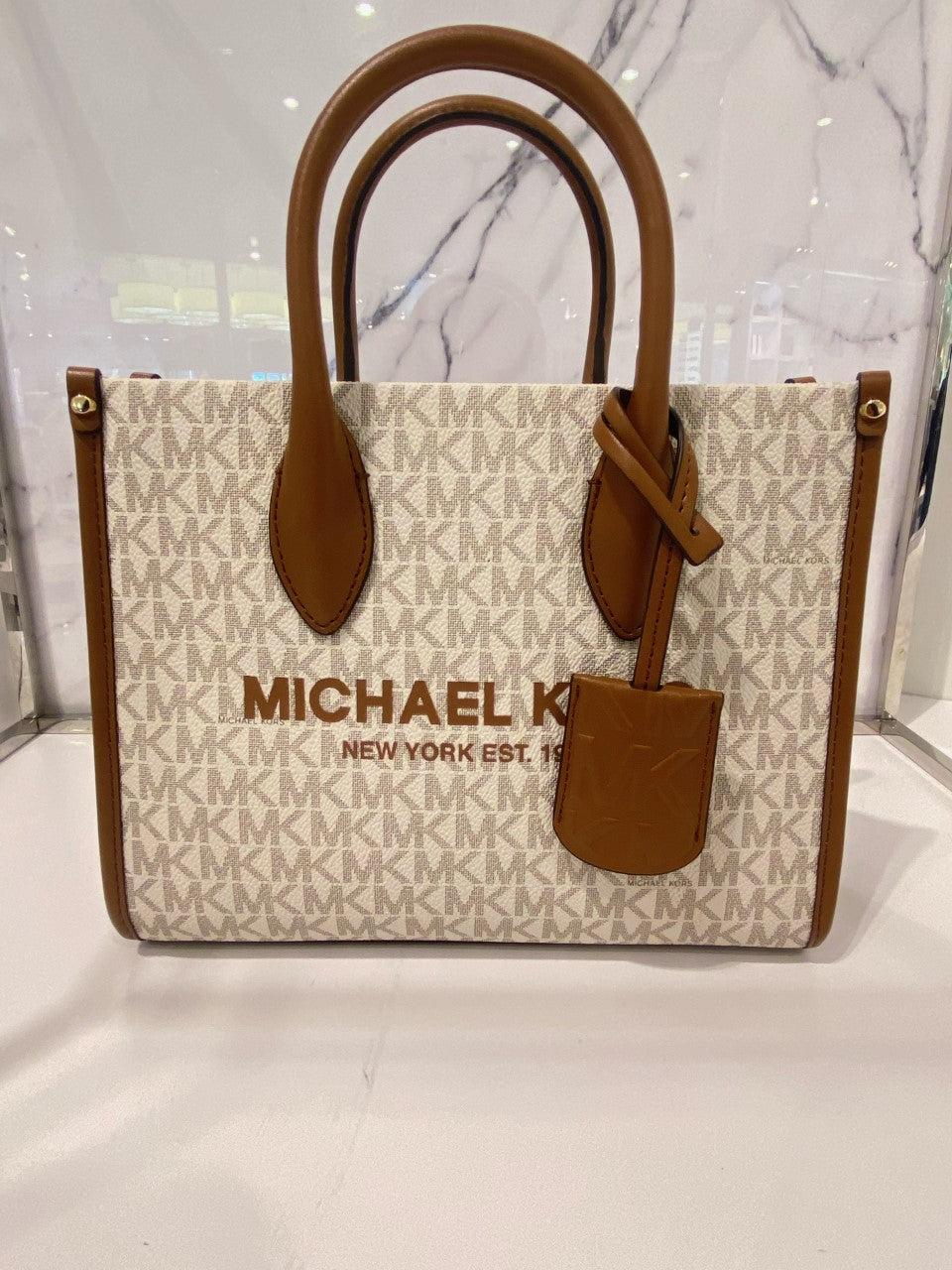 Michael Kors Mirella Small Crossbody Tote Bag Dark Powder Blush