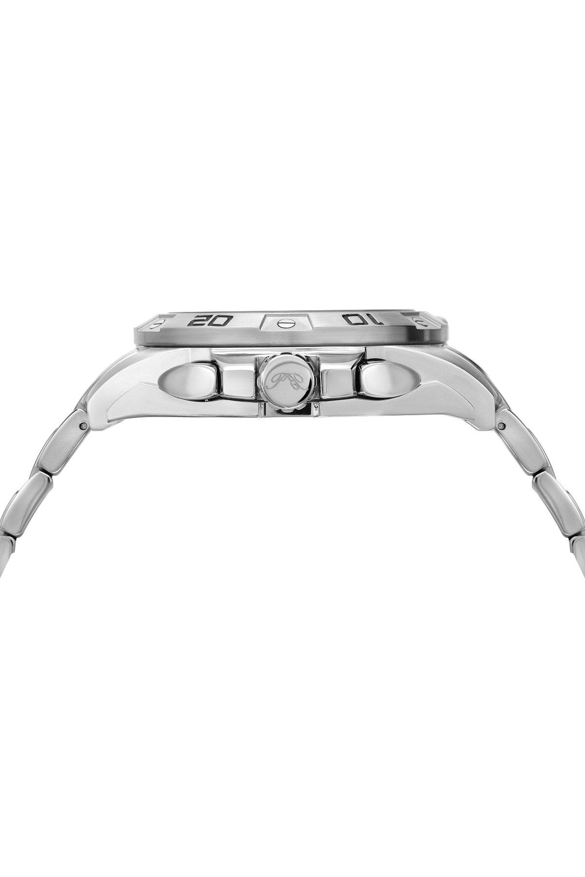 Porsamo Bleu Francoise Gunmetal Chrono Watch in Silver (Metallic) for Men |  Lyst