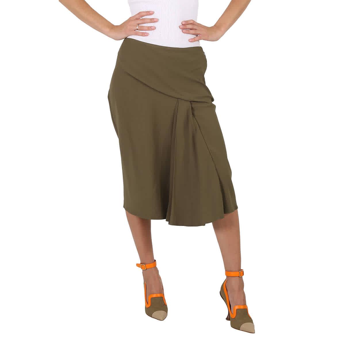 スカート VERSACE DRAPED MIDI SKIRT Draped Midi Skirt | VERSACE