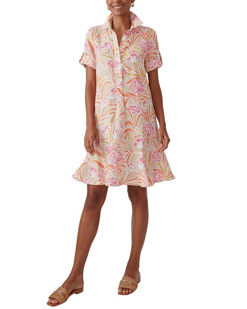 J.McLaughlin Wellesley Linen Dress in Pink | Lyst
