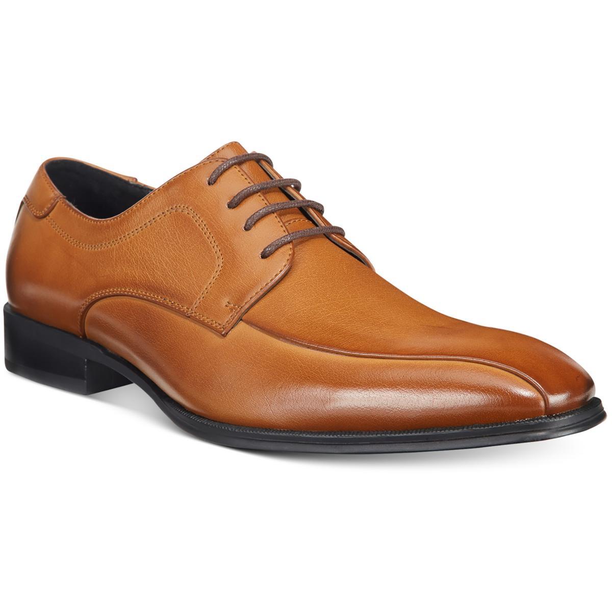 Leather Shoes Alfani Mens Derby Shoes Alfani Men's Adam Cap Toe