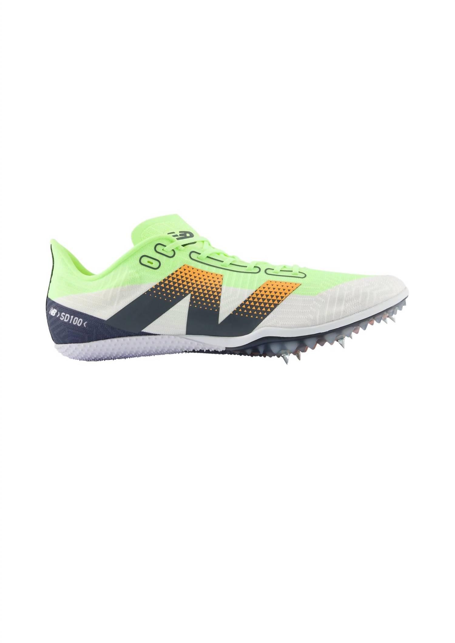 NEW NEW BALANCE men\'s fuelcell sd100 v5 track shoes in green grey New Balance Men main image 4