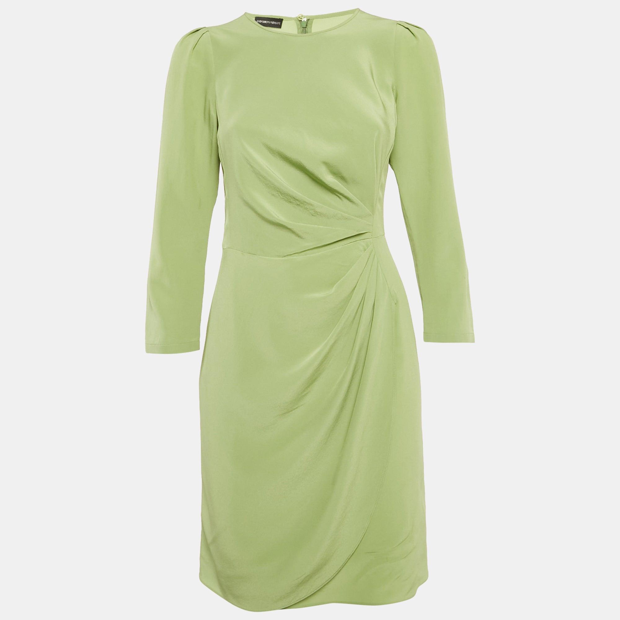 emerald green strapless cocktail dress Dark Green main image 1