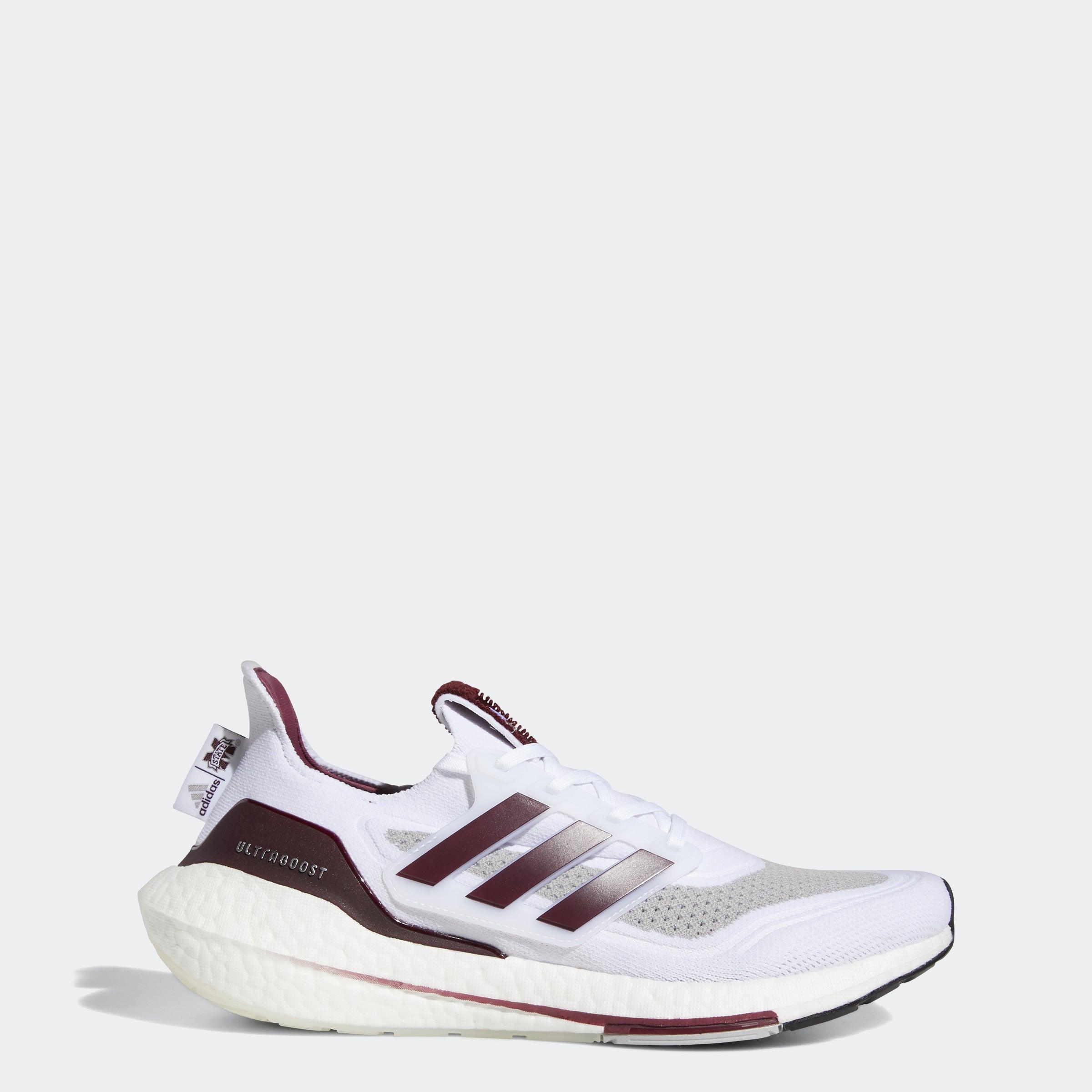adidas Mississippi State Ultraboost 21 Shoes in White for Men | Lyst