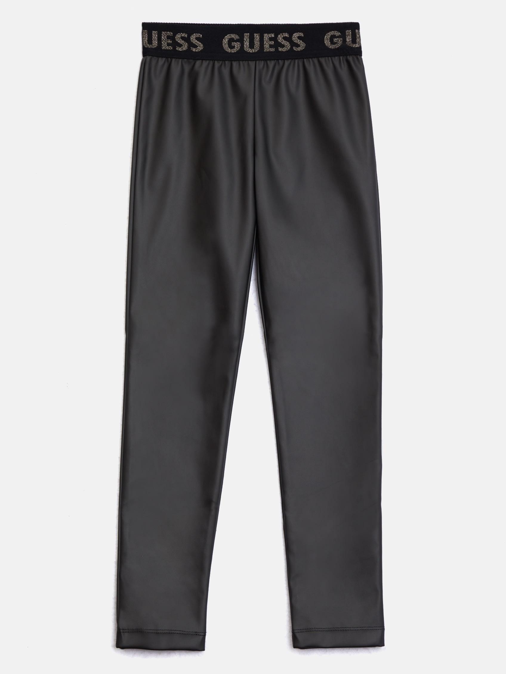 Guess faux leather leggings online