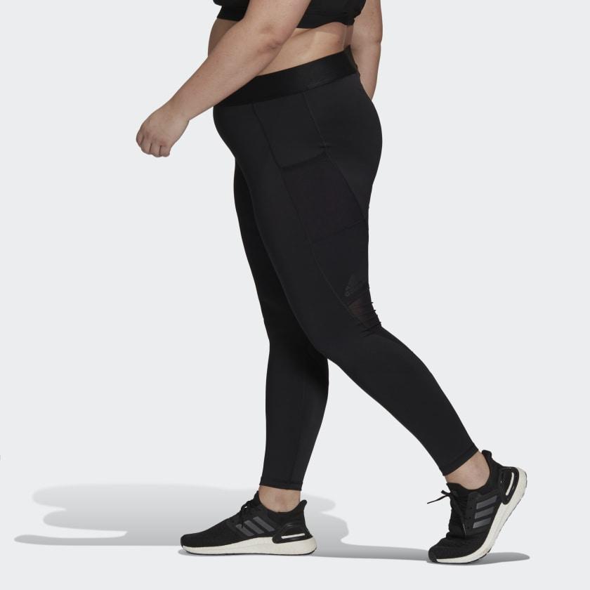 adidas Yoga Studio 7/8 Leggings (Plus Size) - Black
