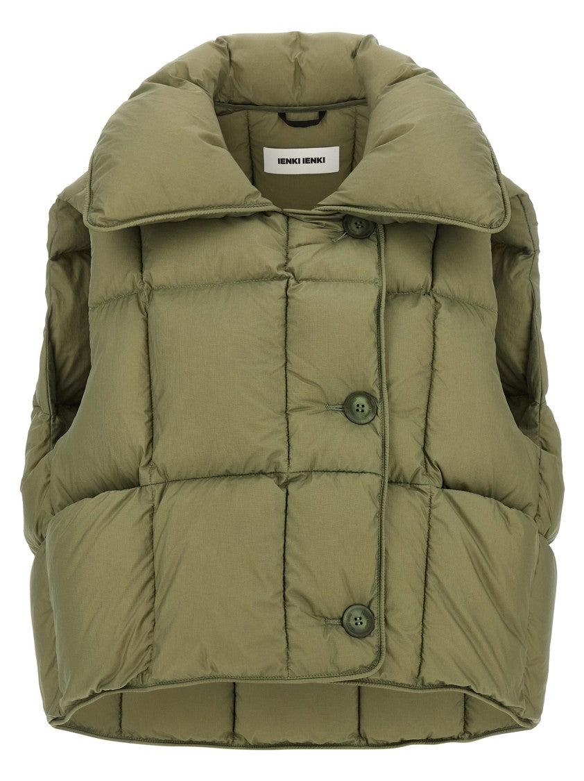 ダウンベスト Ienki Ienki Croclin' vest (MCHLVESTPOWDERNYLON POWDERPEARL) Shop Ienki Ienki Online | Sale & New Season | Lyst