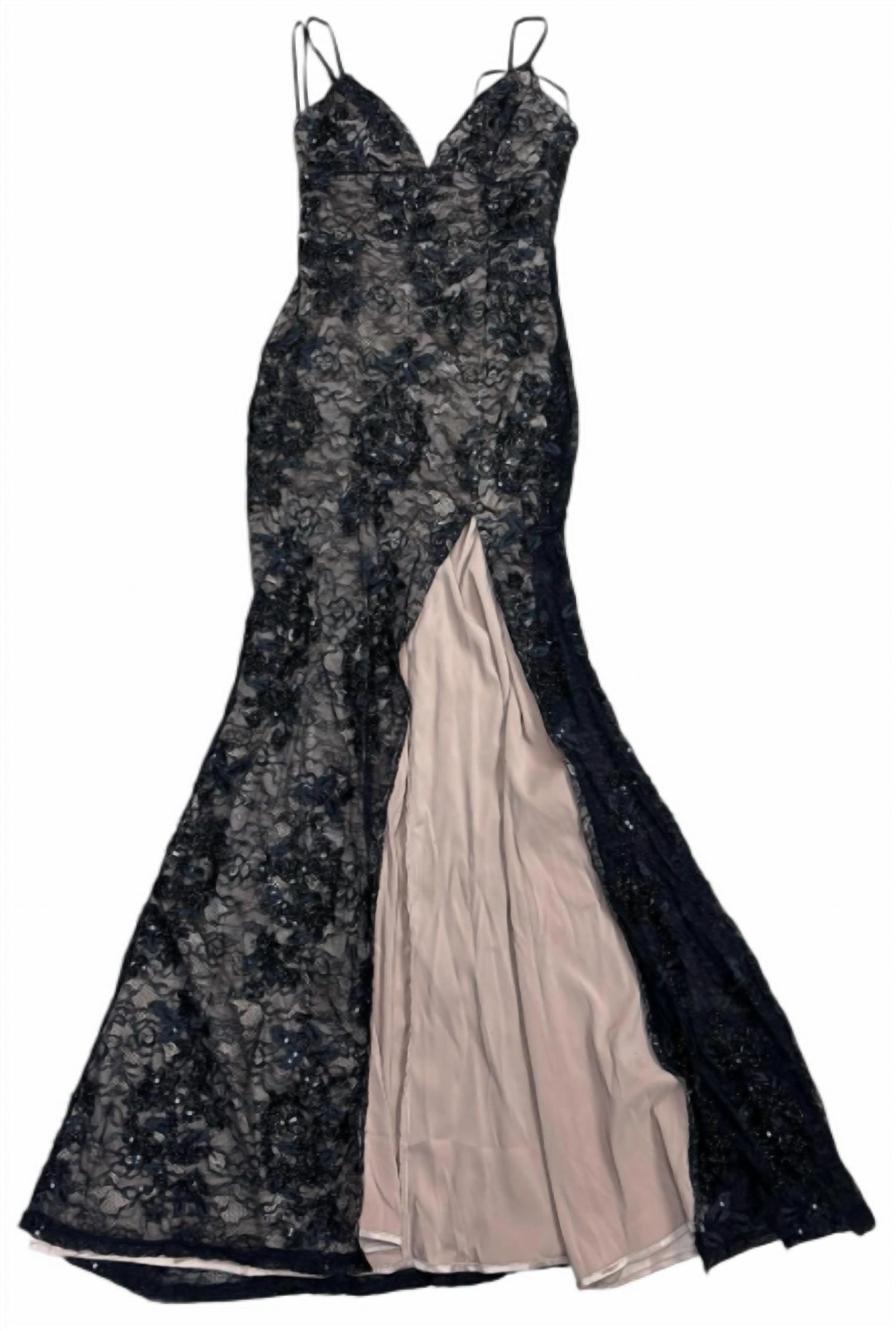 chinese dress ladies Meg Sweetheart Mermaid Lace Mesh Formal Dress