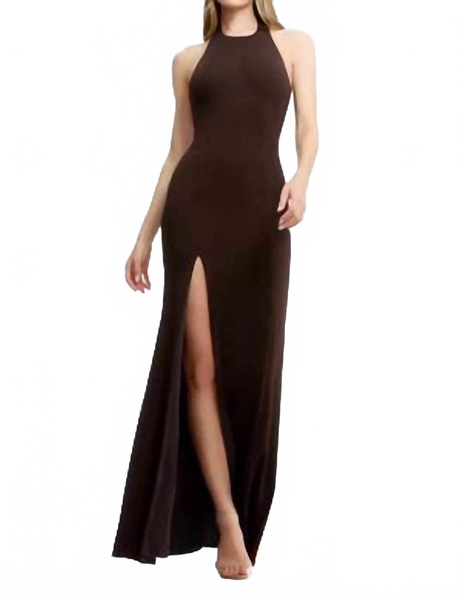 Brown Dress the Population Dresses for Women | Lyst