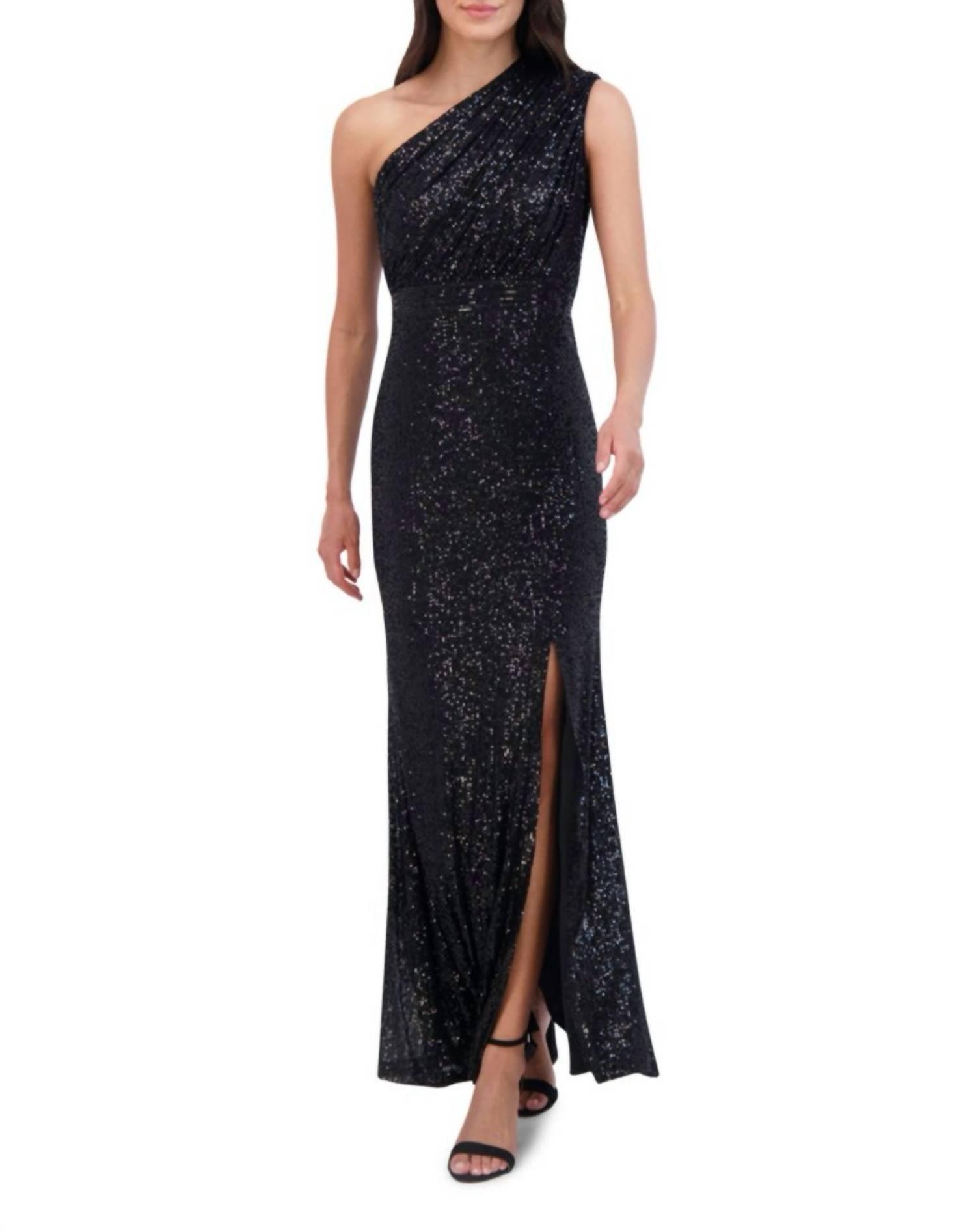 Designer Black Sequin One Shoulder Dresses for Women - Up to 84% off | Lyst  - Page 2