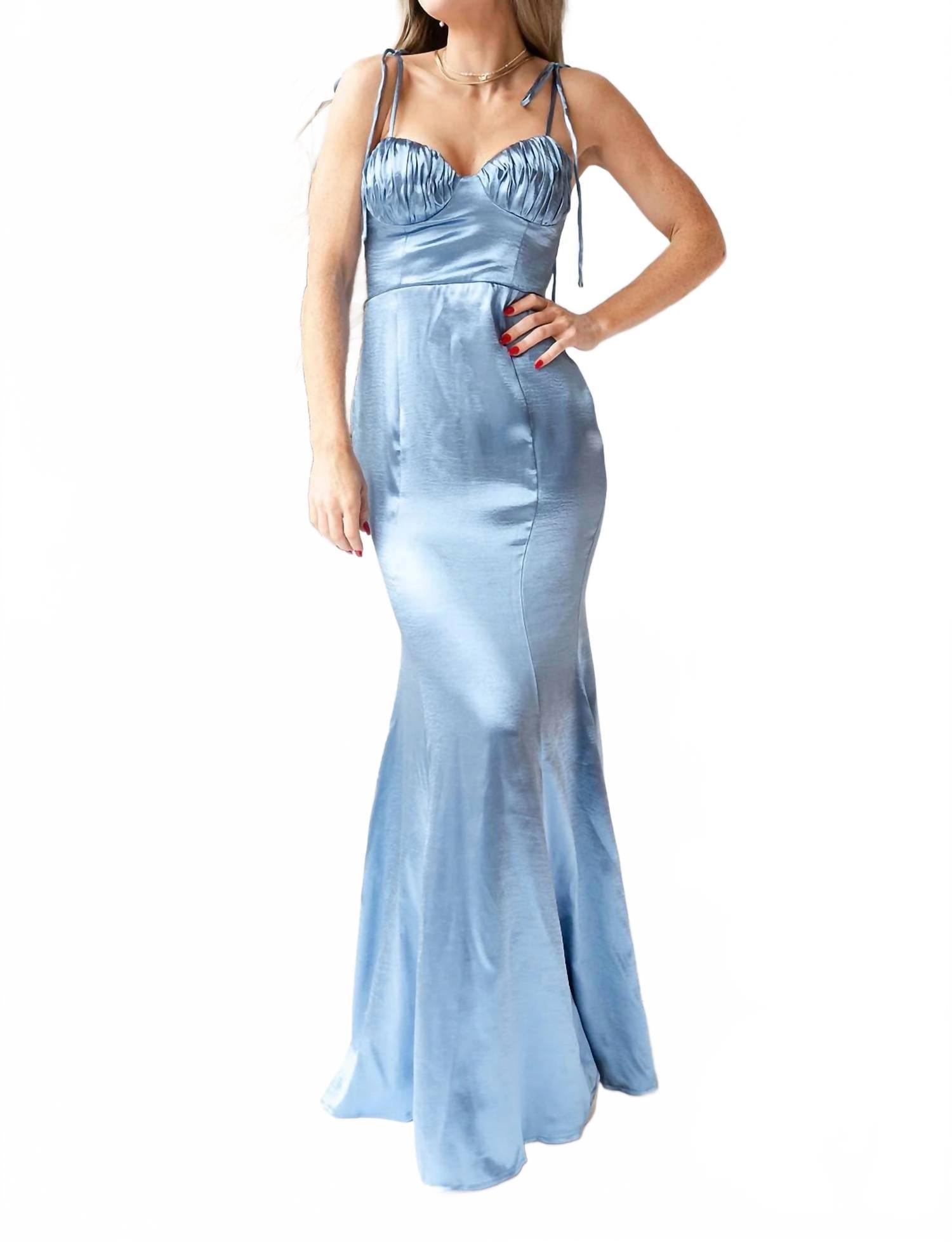 chinese dress ladies Maniju Luxe Gown Charcoal / S