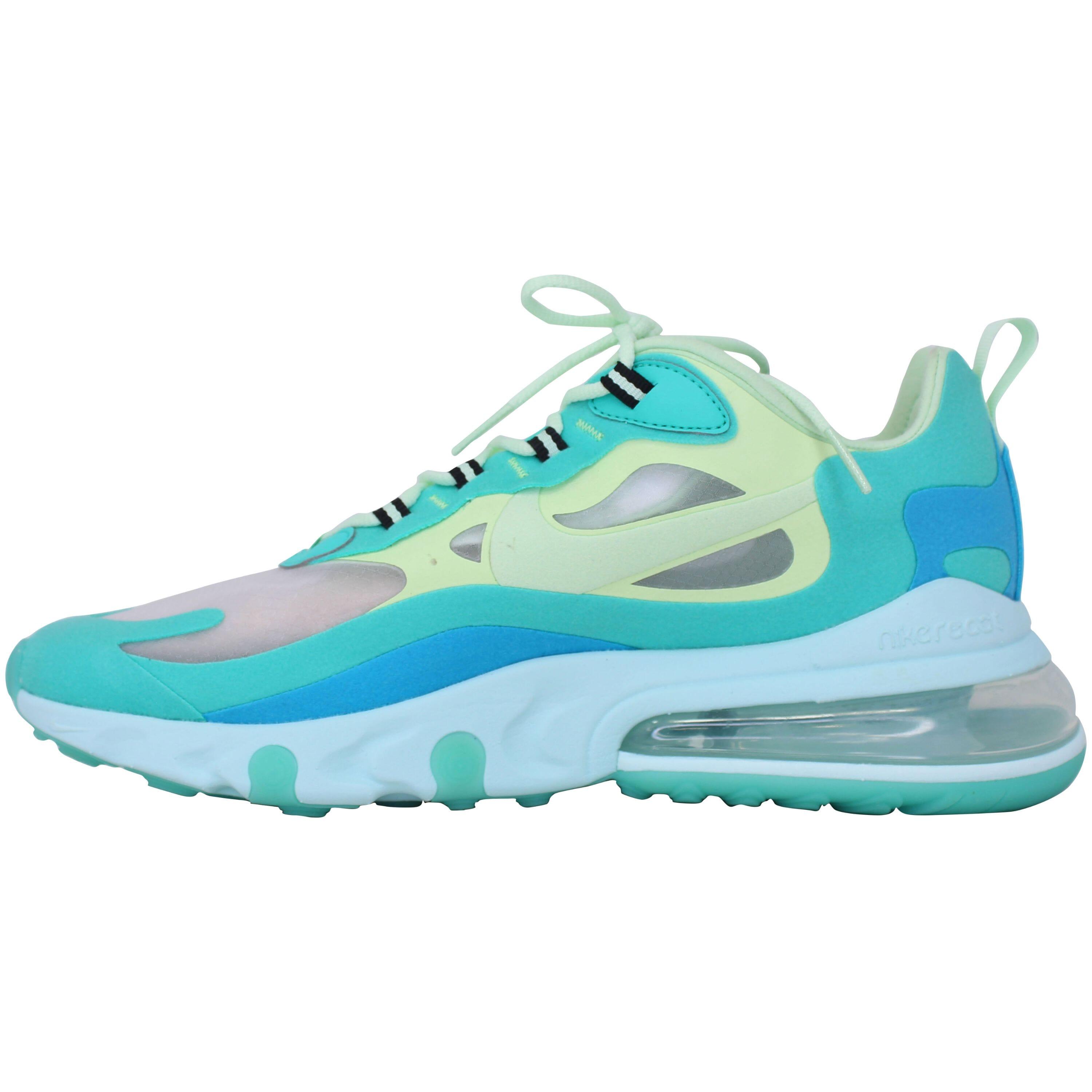 Nike Air Max 270 React Hyper Jade/frosted Spruce Ao4971-301 in Blue for Men  | Lyst
