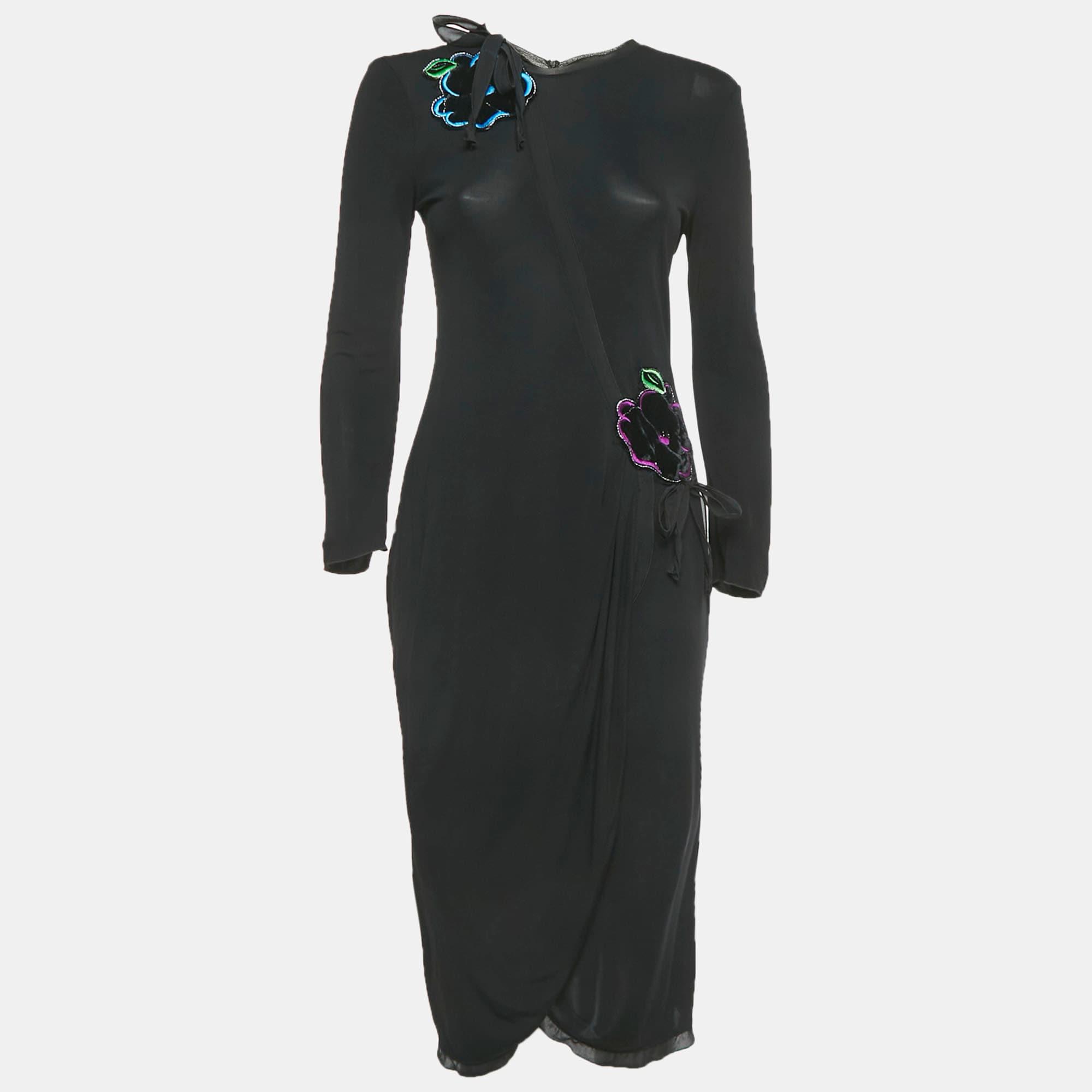 Black Emporio Armani Dresses for Women | Lyst