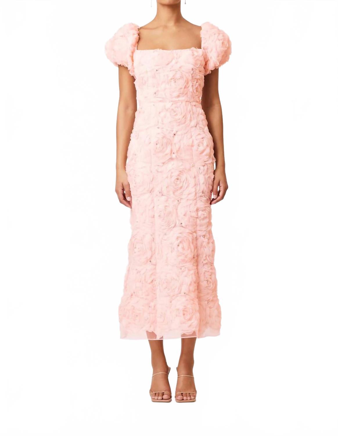 blush a line prom dress Elizabeth K GL2674 Prom Dress - Blush