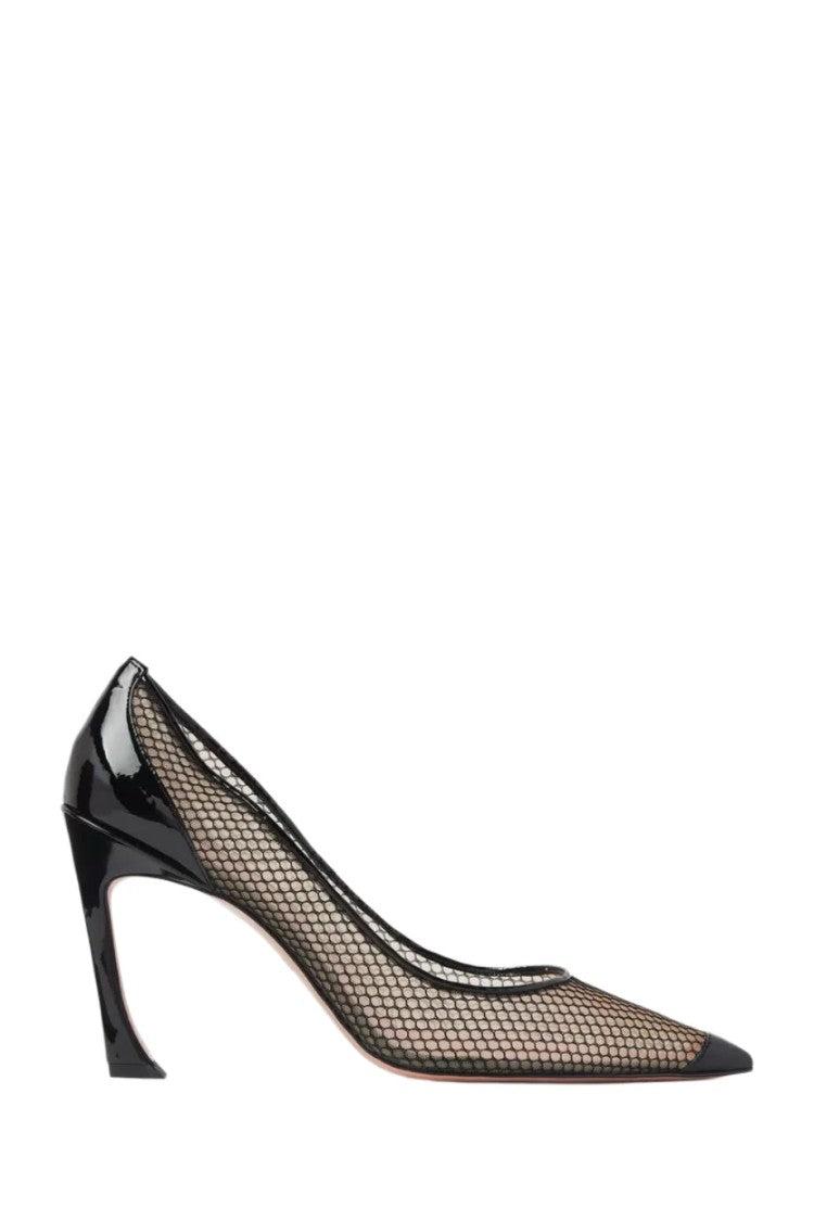 パンプス Piferi Pointed Design Pumps With Logoed l Buckle Piferi Pointed Design Pumps With Logoed Metal Buckle In