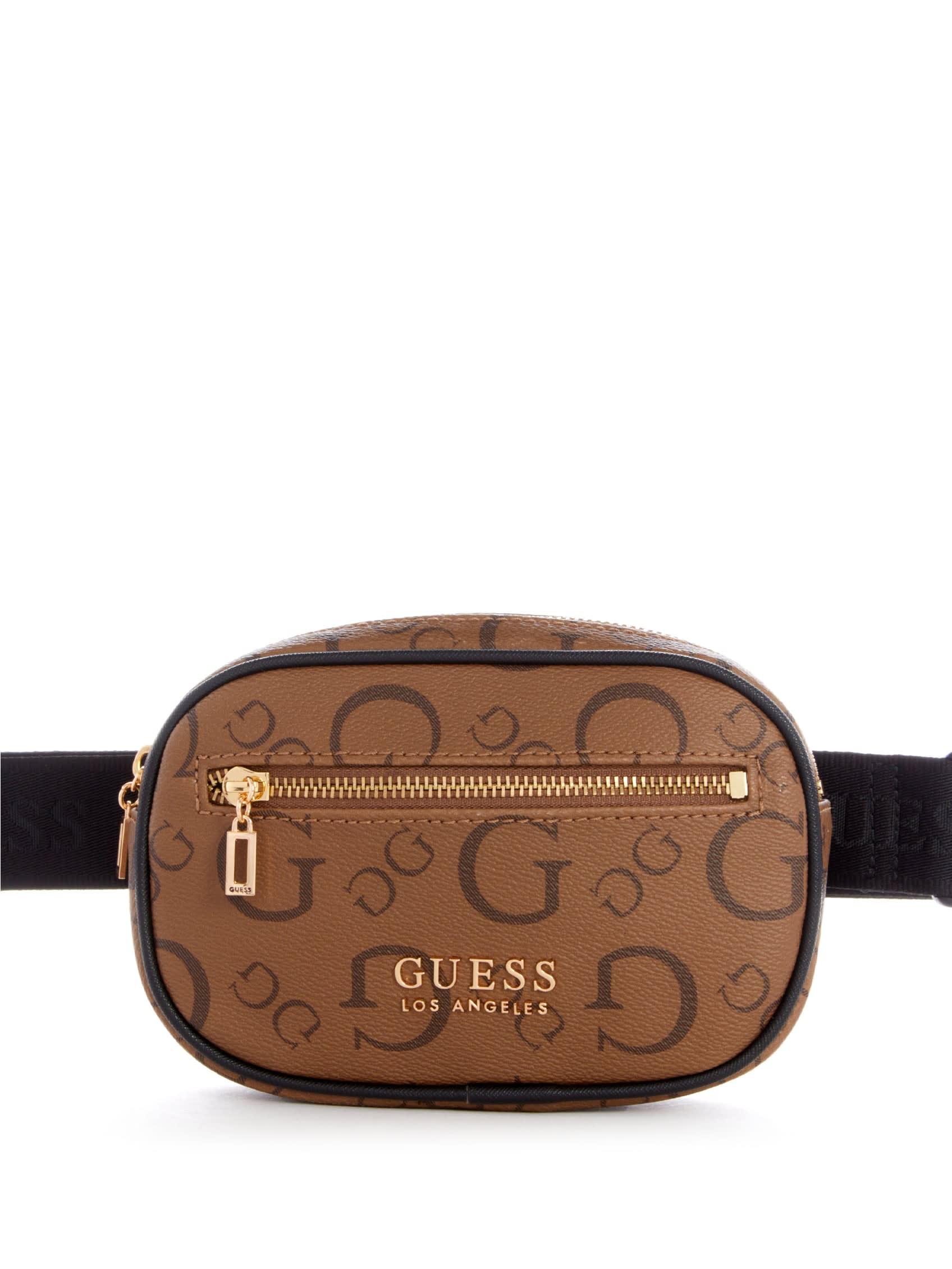 Guess Factory Luella G Logo Fanny Pack in Brown | Lyst