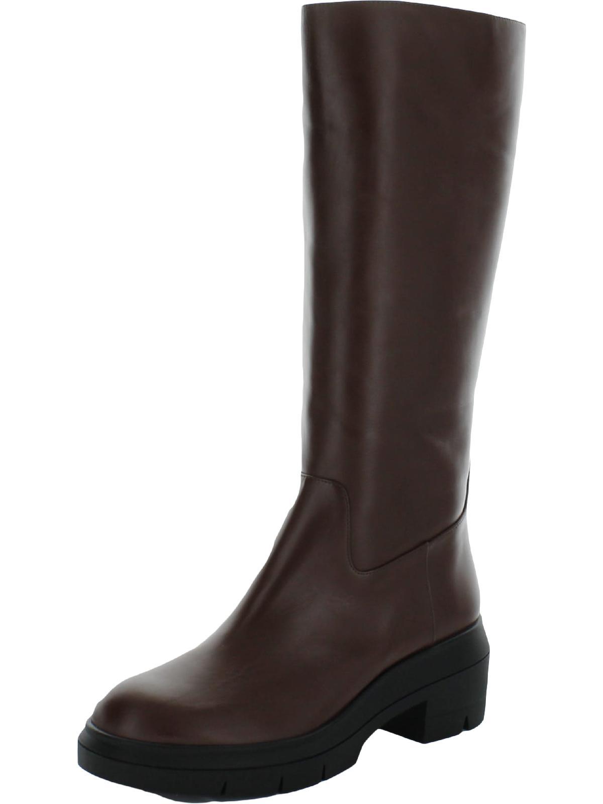 Stuart Weitzman Norah Leather Tall Kneehigh Boots in Black Lyst