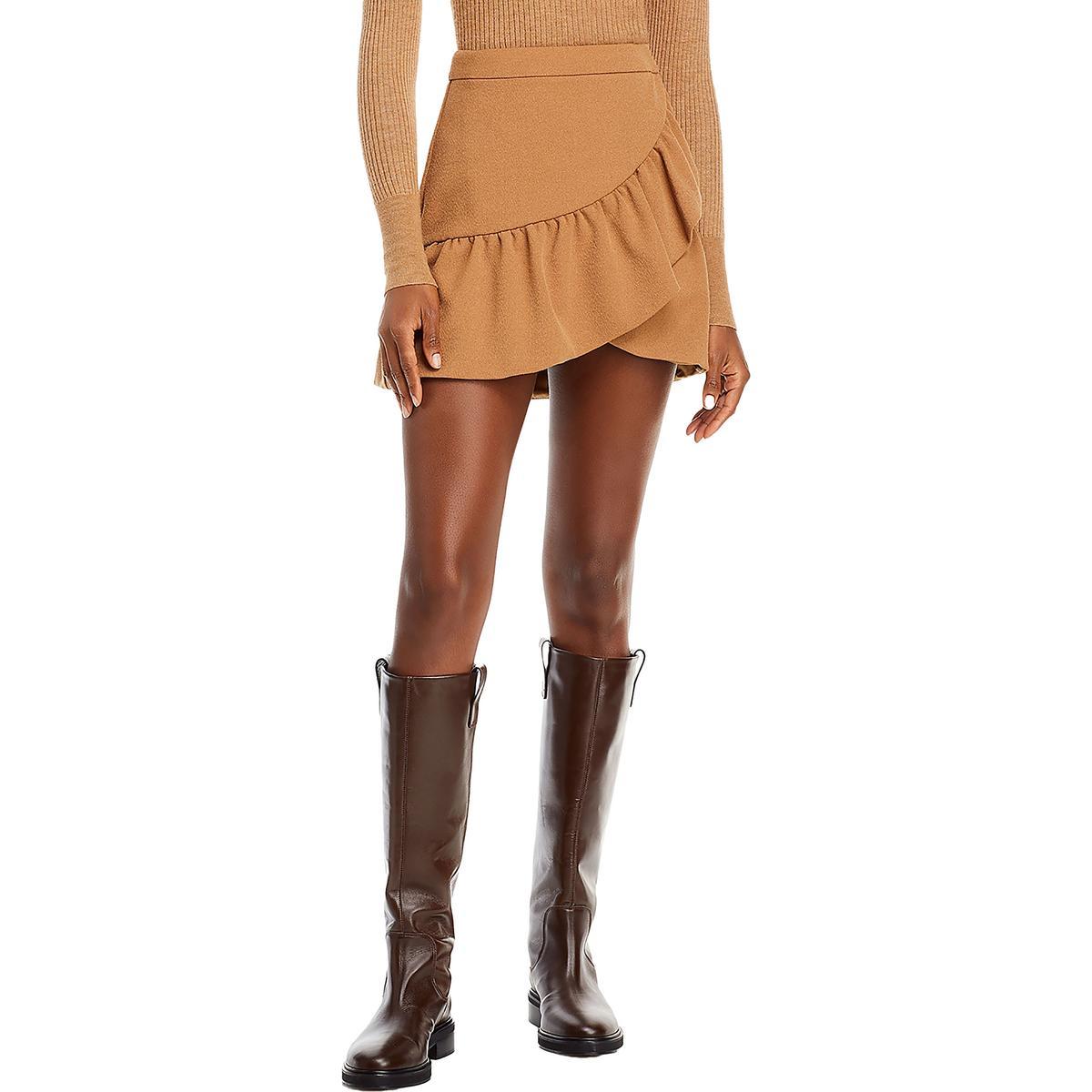 ミニスカート ESSENTIEL ANTWERP HUPAUL RUFFLE MINI SKIRT Essentiel Antwerp Hupaul Ruffle Mini Skirt - Women | HUPAULH2CP