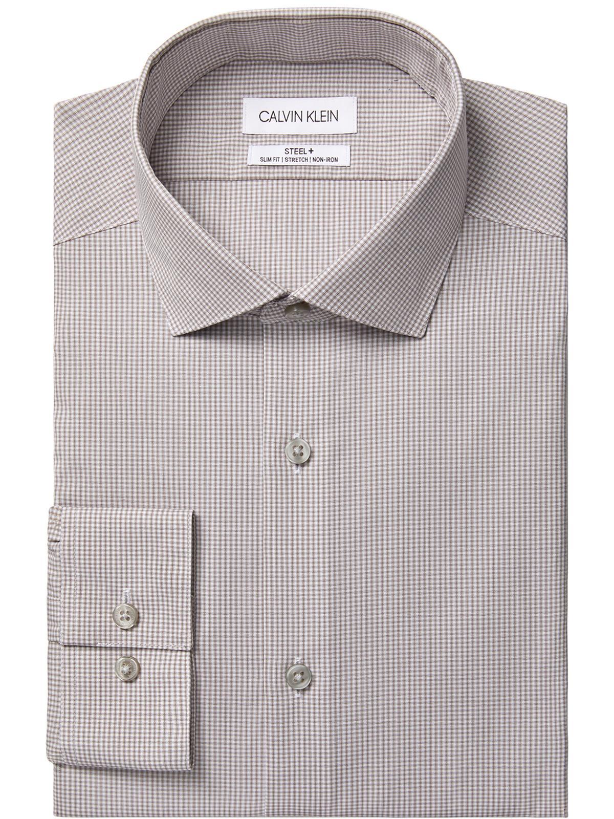 Cotton Stretch Double Stripe Classic Button-Down Shirt