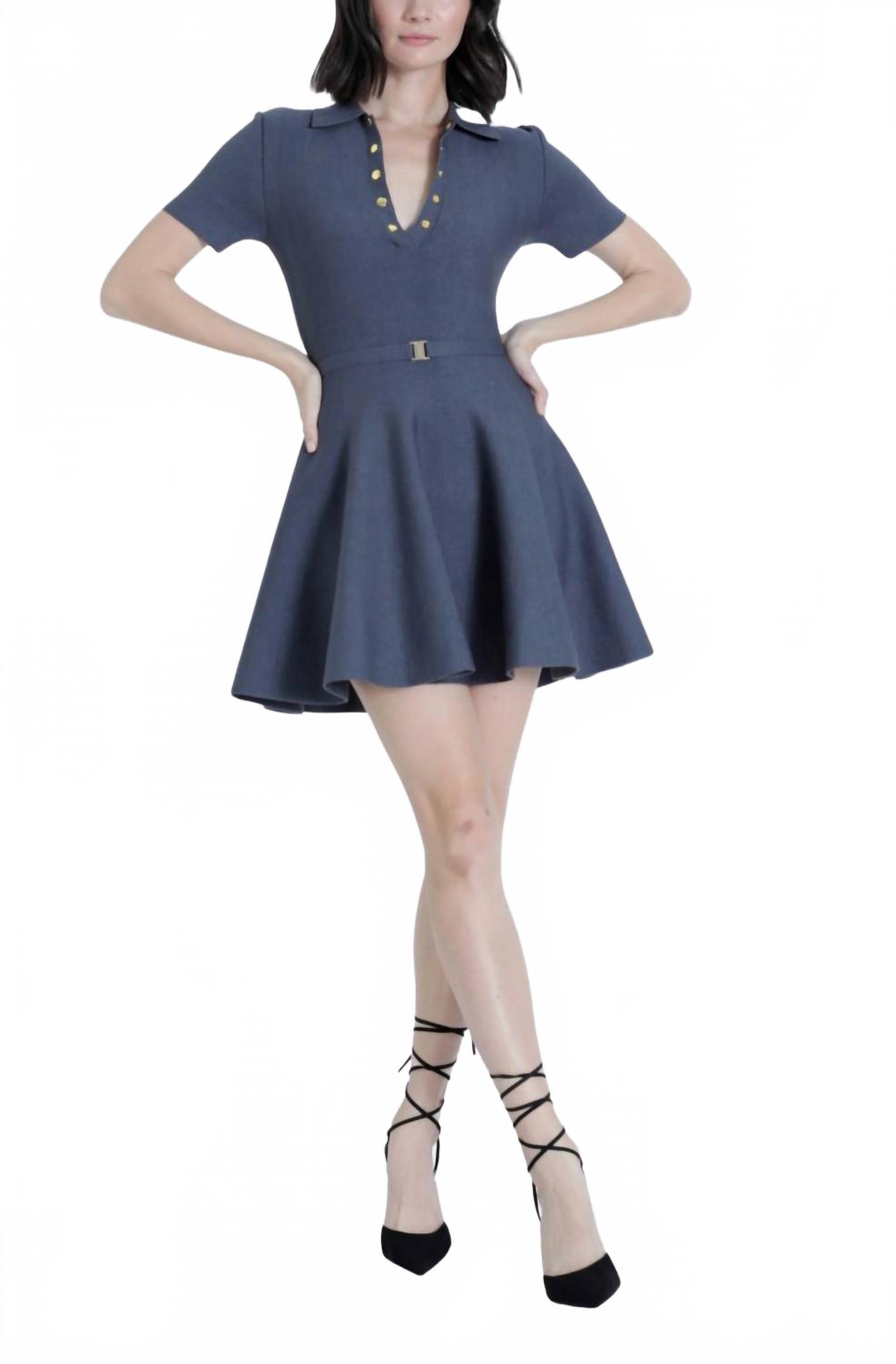 white mini drop waist dresses Here's The Thing White Cotton Button Front Drop Waist Mini Dress