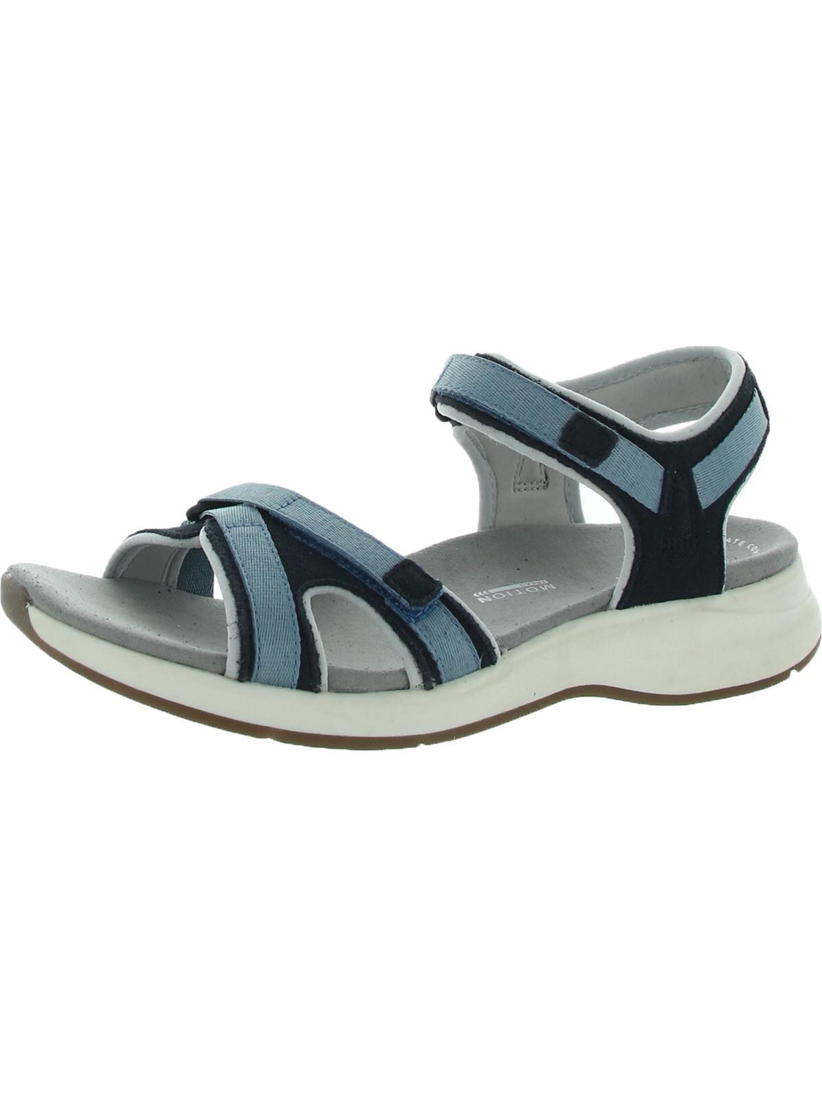 Clarks ankle strap flats sale