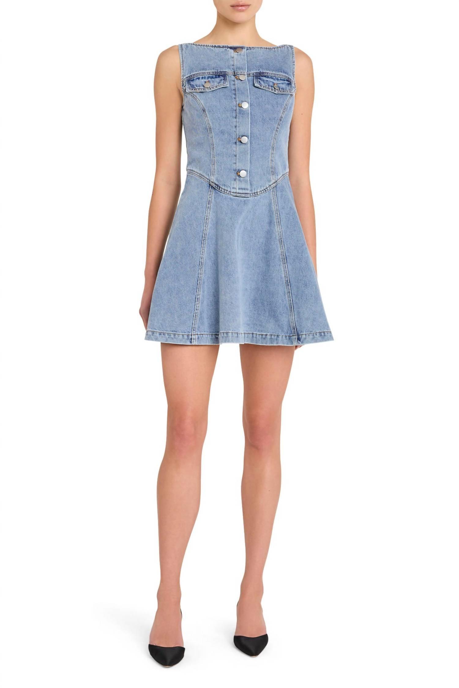 Amanda Uprichard Denim Dresses for Women | Lyst