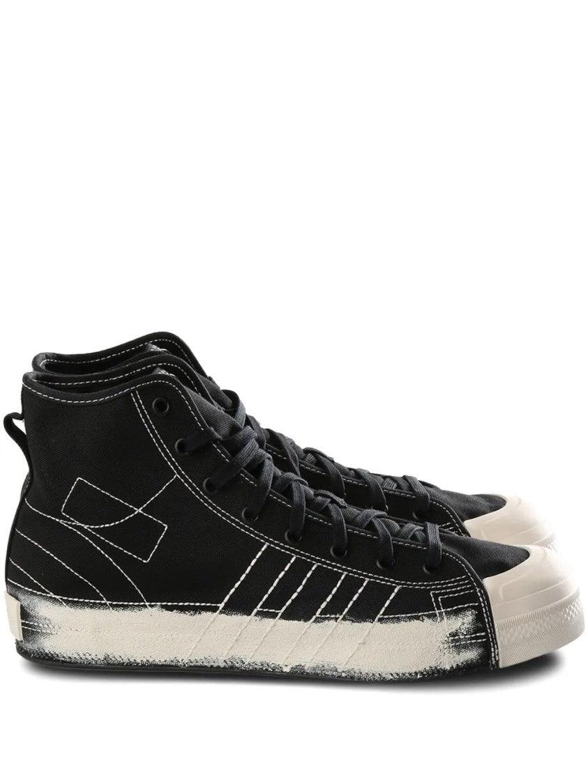 【関税込み】Renga Hi Sneakers - Y-3 - Leather - Black/White 関税込み】Renga Hi Sneakers - Y-3 - Leather - Black/White Y3