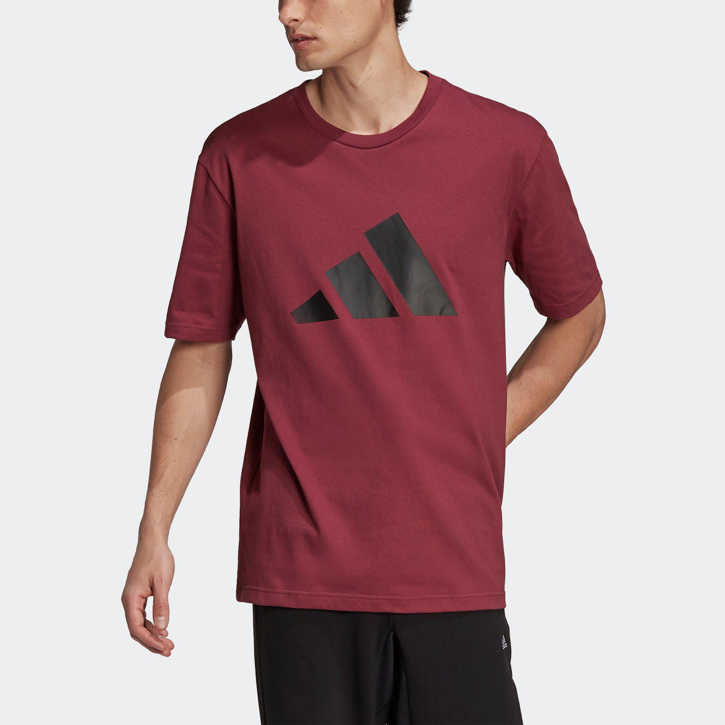 adidas Future Icons Logo Graphic Tee in Red for Men | Lyst