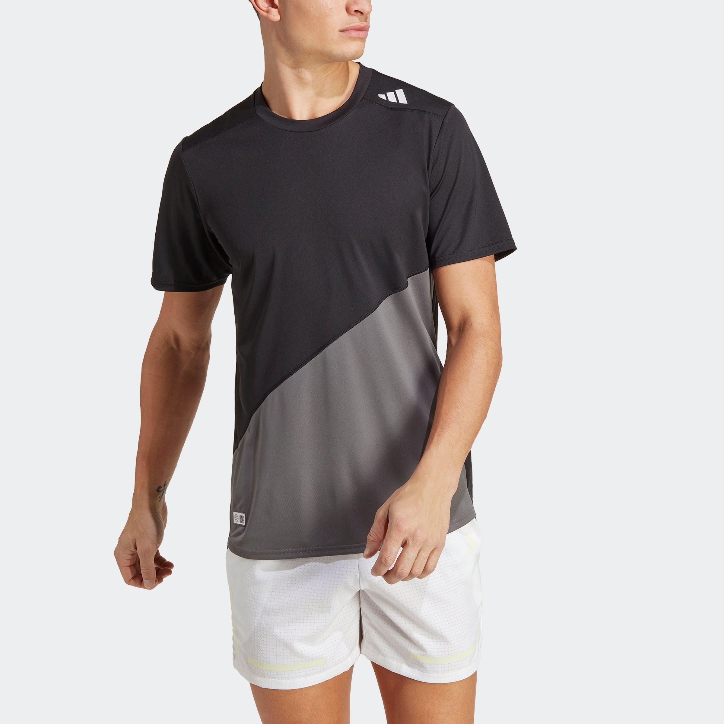 adidas Made To Be Remade Running Tee in Black for Men | Lyst